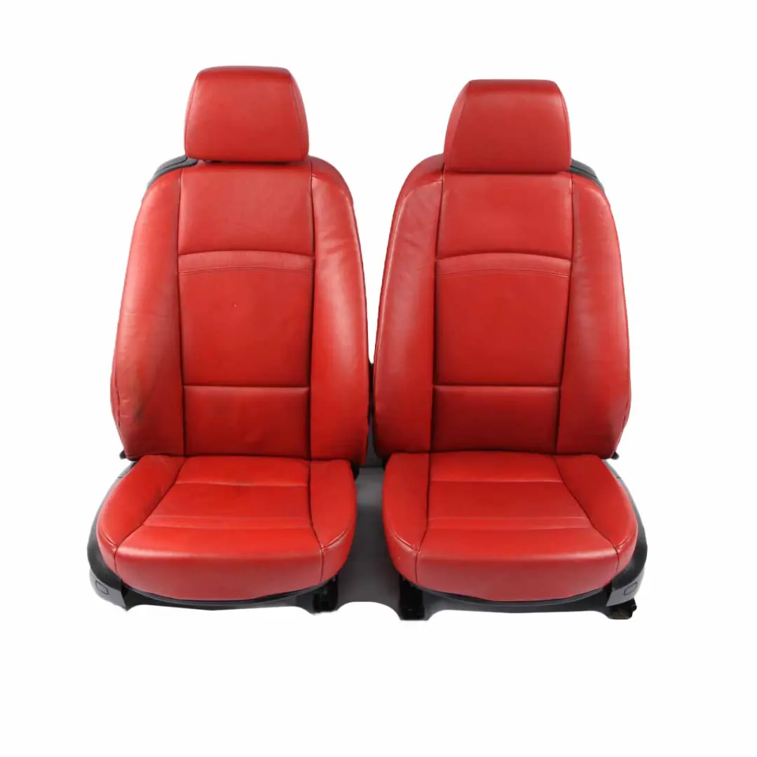 Leather Seats BMW E92 Coupe Dakota Red Interior Memory Seat With Door Cards to with Part number 7253233 Leather Seats BMW E92 Coupe Dakota Red Interior Memory Seat With Door Cards - SKU 7253233 - Part number 7253233