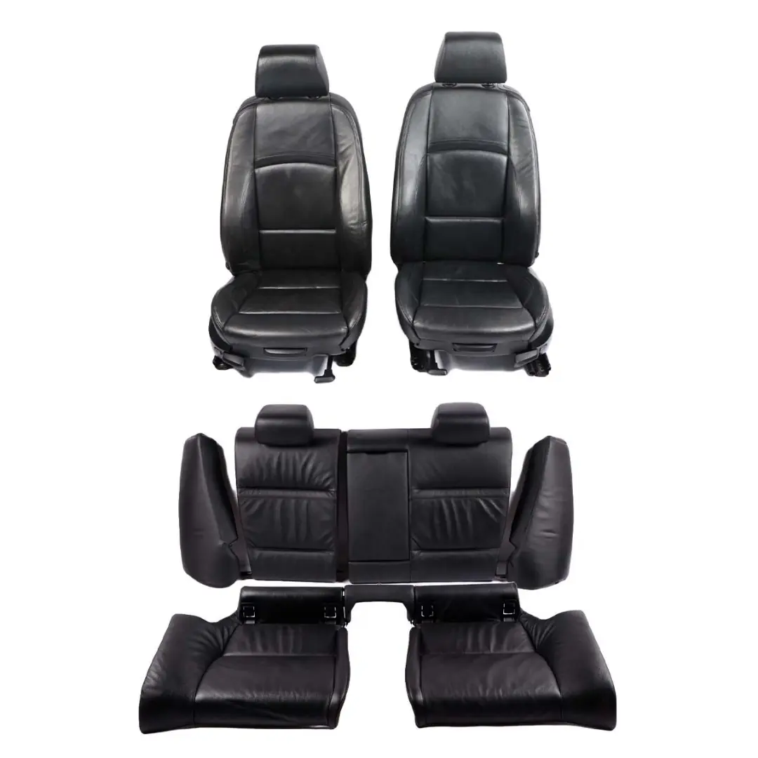 Leather Interior Seats Front Rear Seat Electric to BMW E92 Coupe M Sport Black with Part number 7253236 BMW E92 Coupe M Sport Black Leather Interior Seats Front Rear Seat Electric - SKU 7253236-1 - Part number 7253236