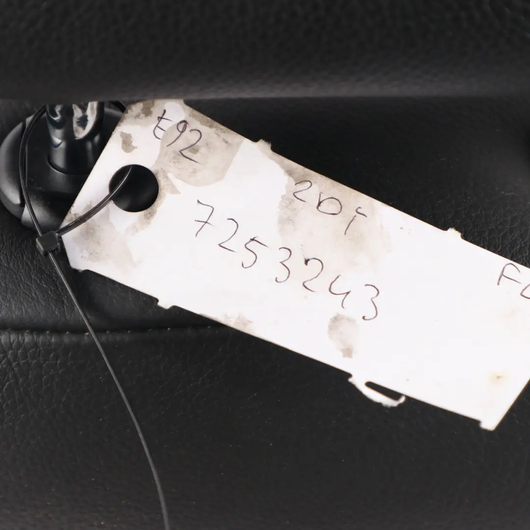 Fotel Grzany Skóra Czarny Lewy Przód do BMW E92 o numerze 7253243 BMW E92 Fotel Grzany Skóra Czarny Lewy Przód - SKU 7253243 - Numer Części 7253243