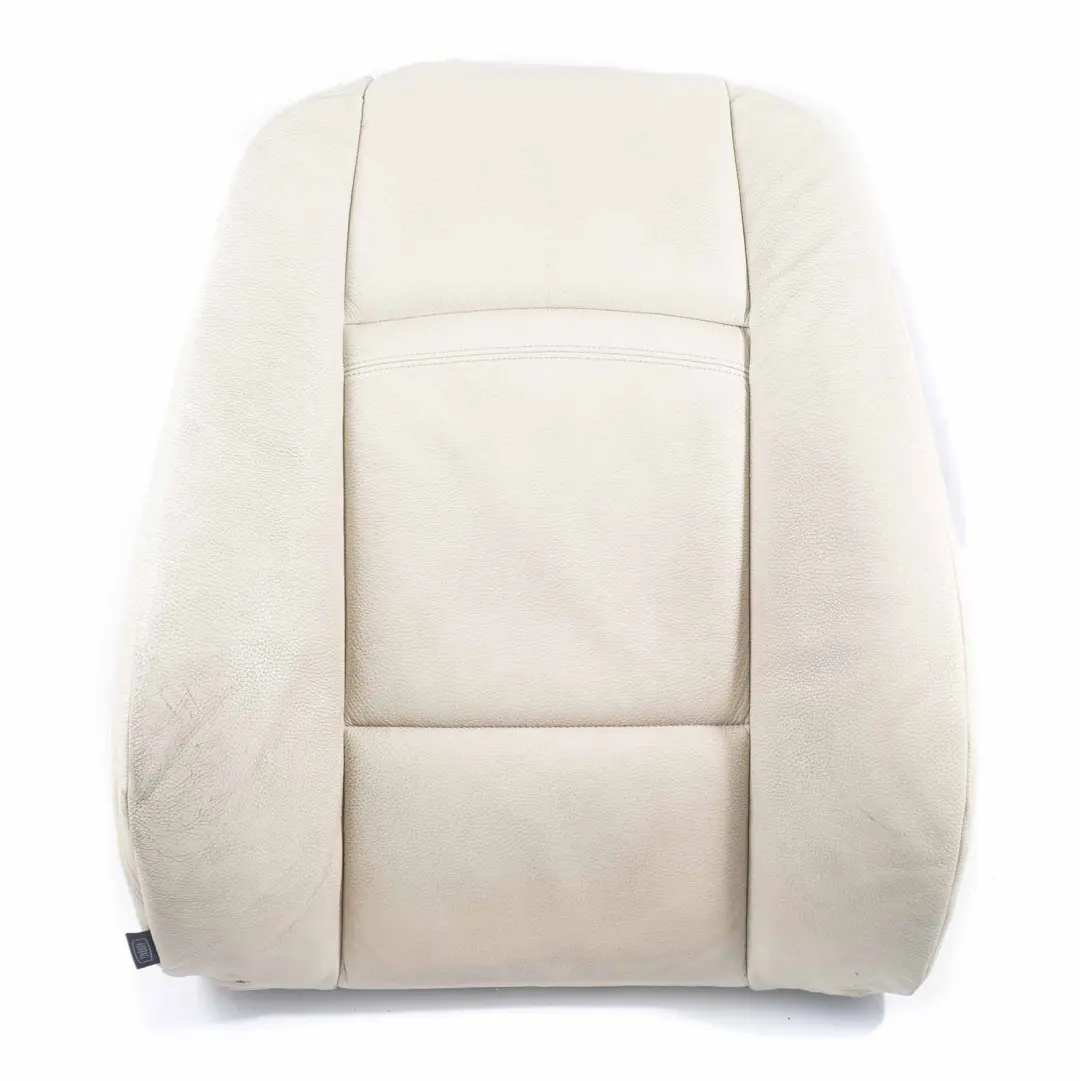 Backrest Front Right O/S Heated Seat Leather Dakota Cream Beige to BMW E92 Seat with Part number 7253248 BMW E92 Seat Backrest Front Right O/S Heated Seat Leather Dakota Cream Beige - SKU 7253248-1 - Part number 7253248