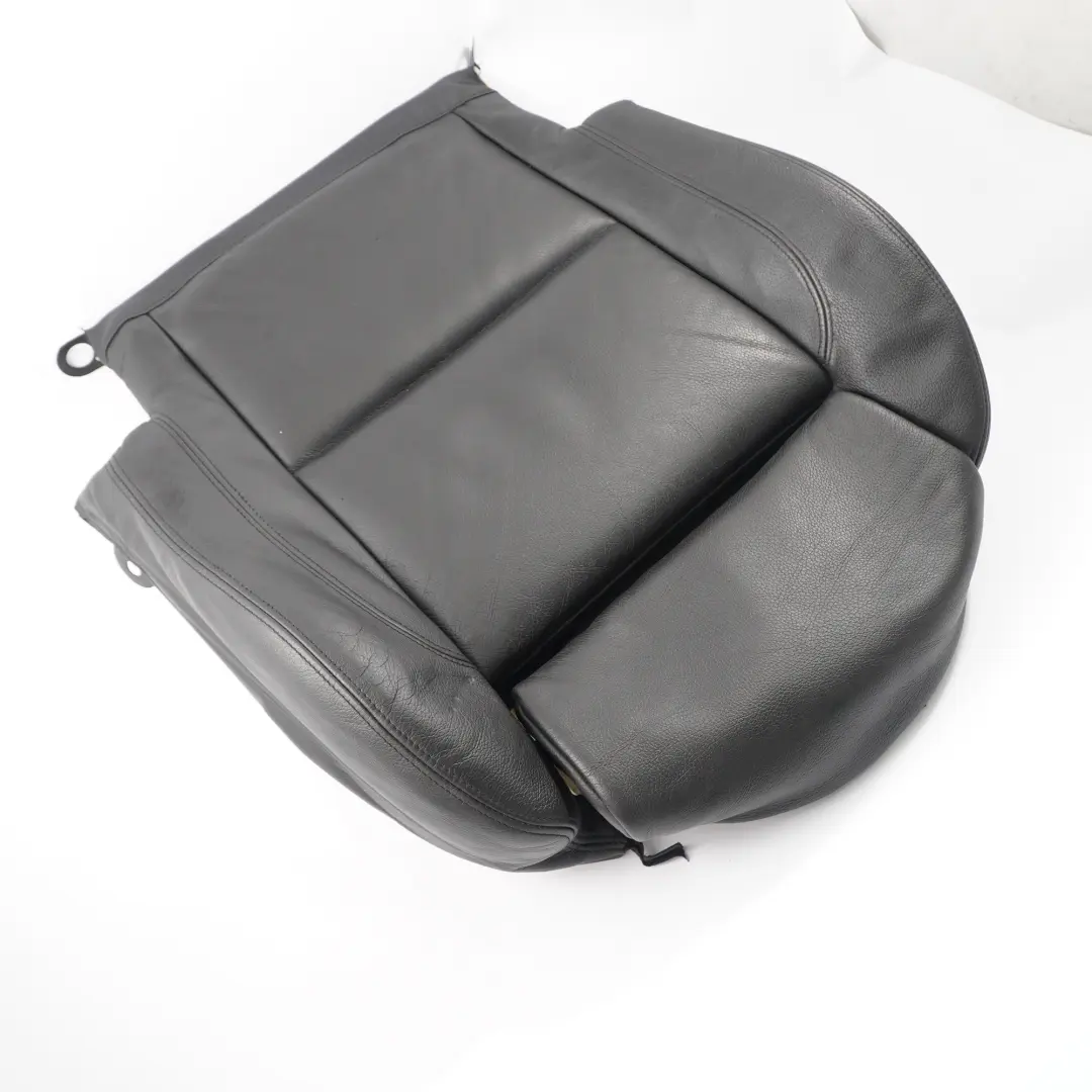 Front Right O/S Sport Seat Trim Panel Leather Black to BMW E93 Seat Cover with Part number 7253564 BMW E93 Seat Cover Front Right O/S Sport Seat Trim Panel Leather Black - SKU 7253564 - Part number 7253564