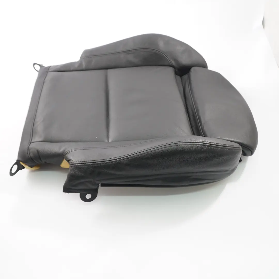 Front Right O/S Sport Seat Trim Panel Leather Black to BMW E93 Seat Cover with Part number 7253564 BMW E93 Seat Cover Front Right O/S Sport Seat Trim Panel Leather Black - SKU 7253564 - Part number 7253564