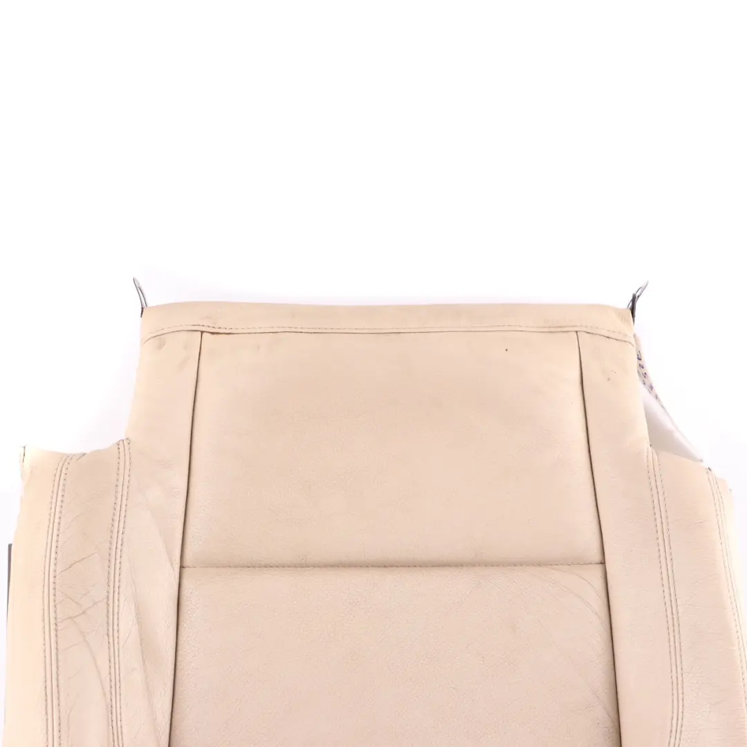 BMW E93 Convertible Front Right Sport Seat O/S Cover Leather Cream Beige - SKU 7253568 - Part number 7253568