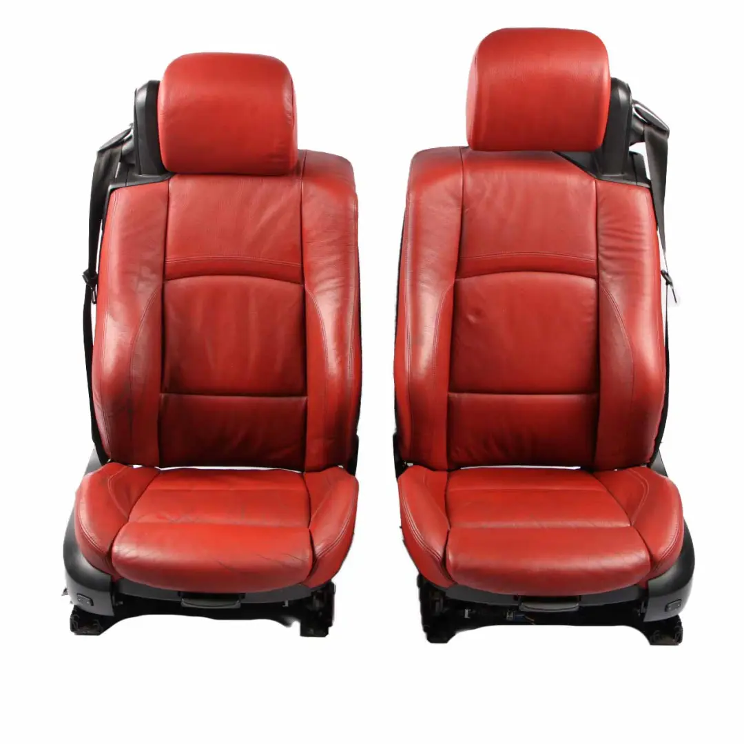  Seats BMW E93 M Sport Heated Memory Red Leather Interior Seat Left Right - SKU 7253569-2 - Part number 7253569