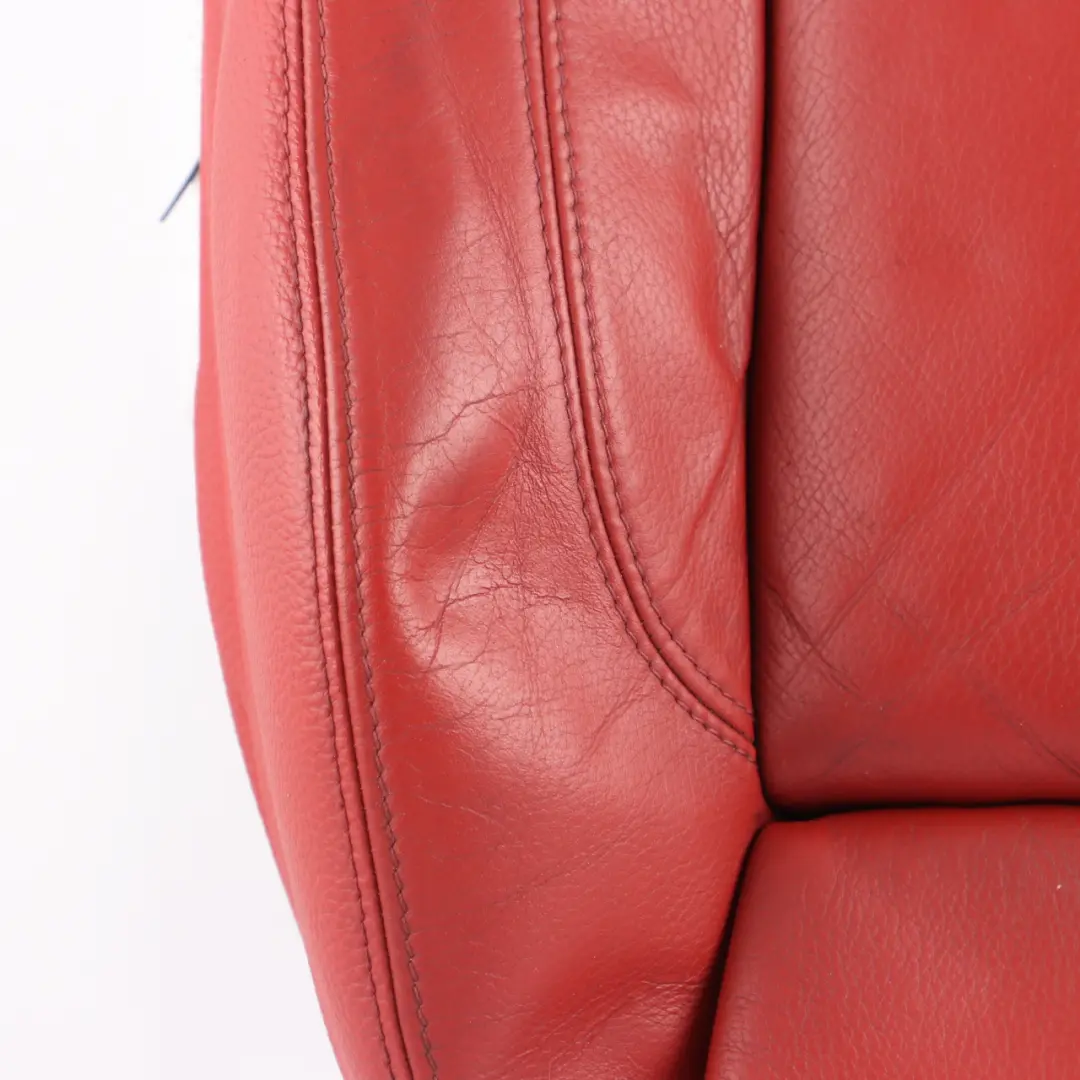  Front Seat Cover BMW E93 Front Right O/S Heated Sport Seat Cover Red Leather - SKU 7253570 - Part number 7253570