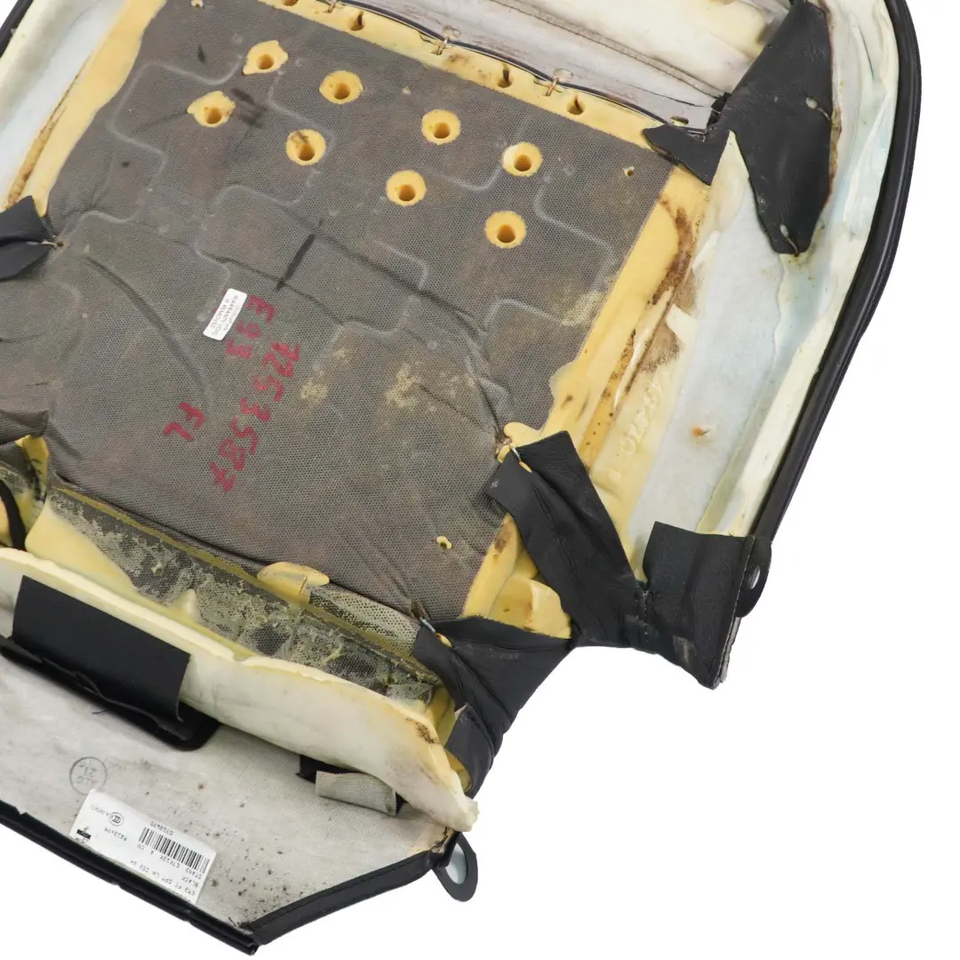 Front Right O/S Cover Black Leather Dakota to Seat Cover BMW E93 Convertible with Part number 7253587 Seat Cover BMW E93 Convertible Front Right O/S Cover Black Leather Dakota - SKU 7253587 - Part number 7253587