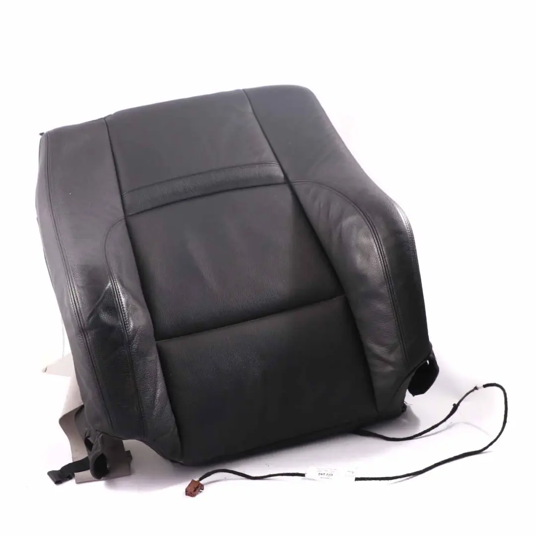 Respaldo Asiento Delantero Funda Deportivo Calefactable Cuero Negro para BMW E93 con número de pieza 7253636 BMW E93 Respaldo Asiento Delantero Funda Deportivo Calefactable Cuero Negro - SKU 7253636 - Número de pieza 7253636