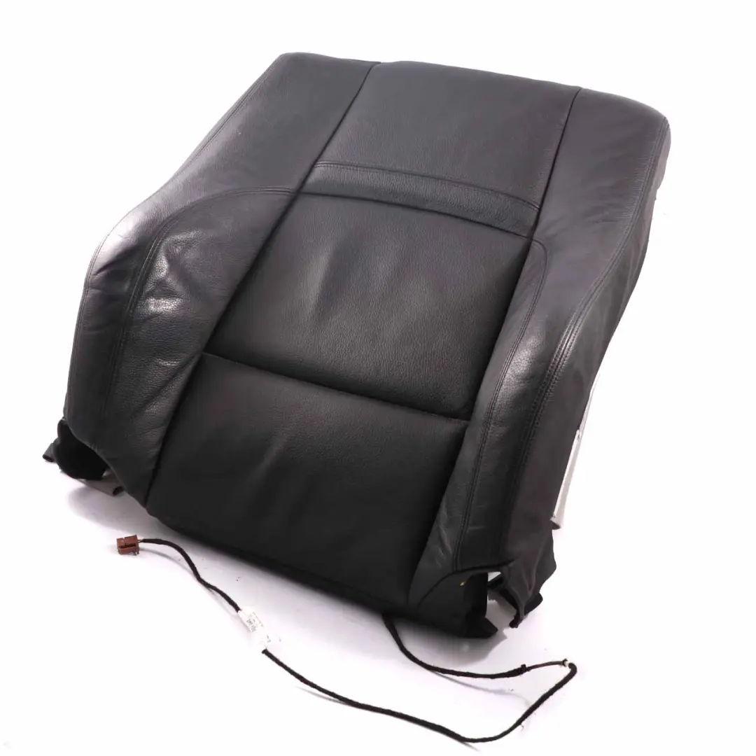 Dossier Siège Avant Droite Housse Siège Sport Chauffante Cuir Noir pour BMW E93 à propos du numéro de pièce 7253636 BMW E93 Dossier Siège Avant Droite Housse Siège Sport Chauffante Cuir Noir - SKU 7253636 - Numéro de pièce 7253636