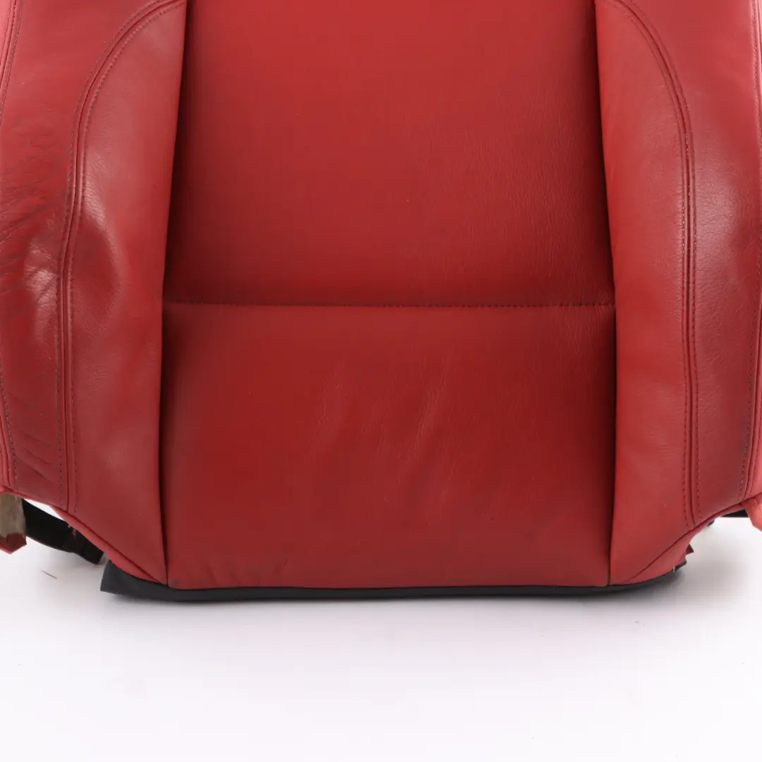 Front Seat Backrest BMW E93 Front Right O/S Heated Cover Red Leather to with Part number 7253642 Front Seat Backrest BMW E93 Front Right O/S Heated Cover Red Leather - SKU 7253642-1 - Part number 7253642