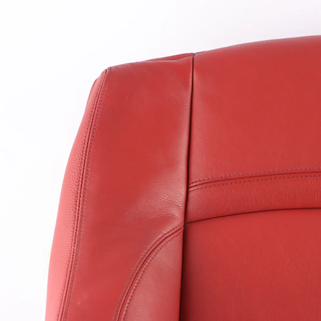Front Seat Backrest BMW E93 Front Right O/S Heated Cover Red Leather to with Part number 7253642 Front Seat Backrest BMW E93 Front Right O/S Heated Cover Red Leather - SKU 7253642-1 - Part number 7253642