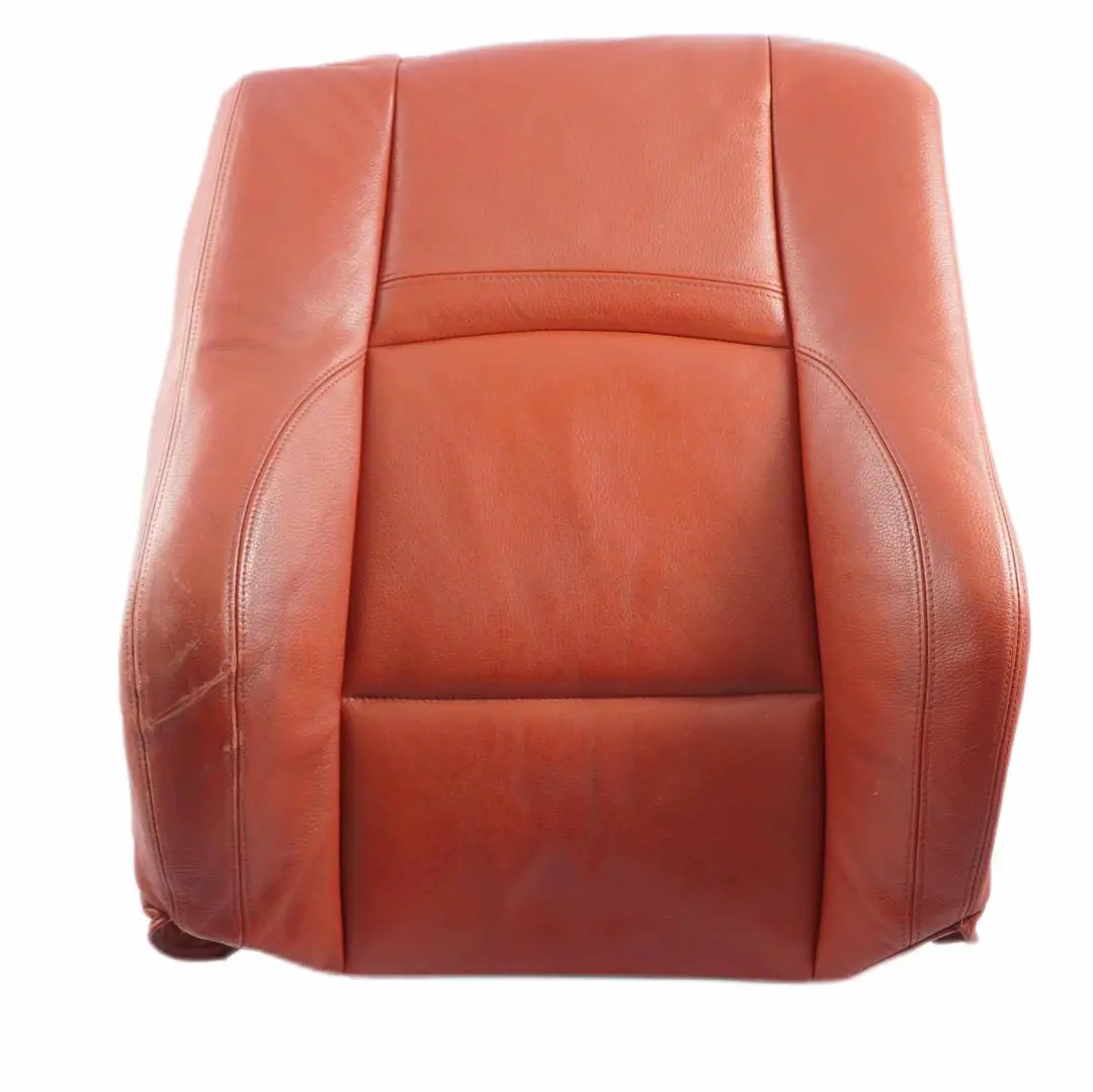 Front Seat Backrest BMW E93 Front Right O/S Heated Cover Red Leather to with Part number 7253642 Front Seat Backrest BMW E93 Front Right O/S Heated Cover Red Leather - SKU 7253642 - Part number 7253642