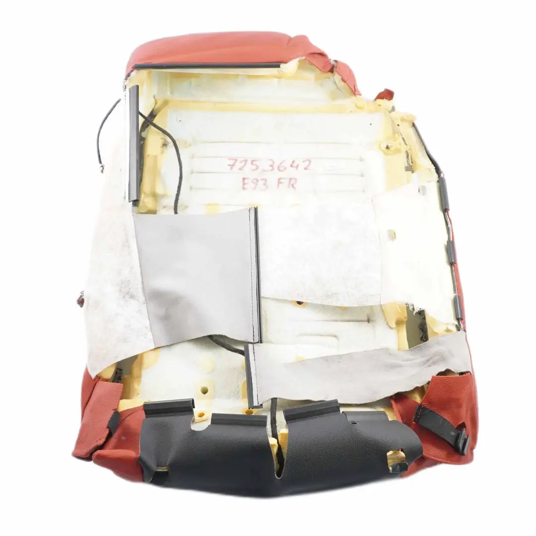 Sitzheizung Vorne Rechts Sitz Lehne Bezug Leder Dakota Korallrot für BMW E93 mit Teilenummer 7253642 BMW E93 Sitzheizung Vorne Rechts Sitz Lehne Bezug Leder Dakota Korallrot - SKU 7253642 - Teilenummer 7253642