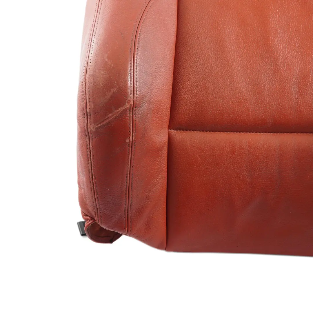 Front Seat Backrest BMW E93 Front Right O/S Heated Cover Red Leather to with Part number 7253642 Front Seat Backrest BMW E93 Front Right O/S Heated Cover Red Leather - SKU 7253642 - Part number 7253642