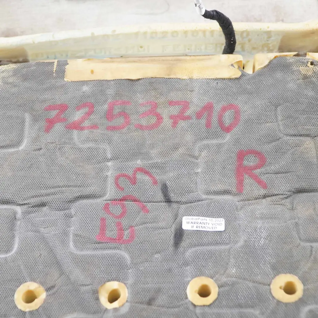 Fotel Prawy Grzany Siedzisko Szara Skóra do BMW E93 o numerze 7253710 BMW E93 Fotel Prawy Grzany Siedzisko Szara Skóra - SKU 7253710 - Numer Części 7253710