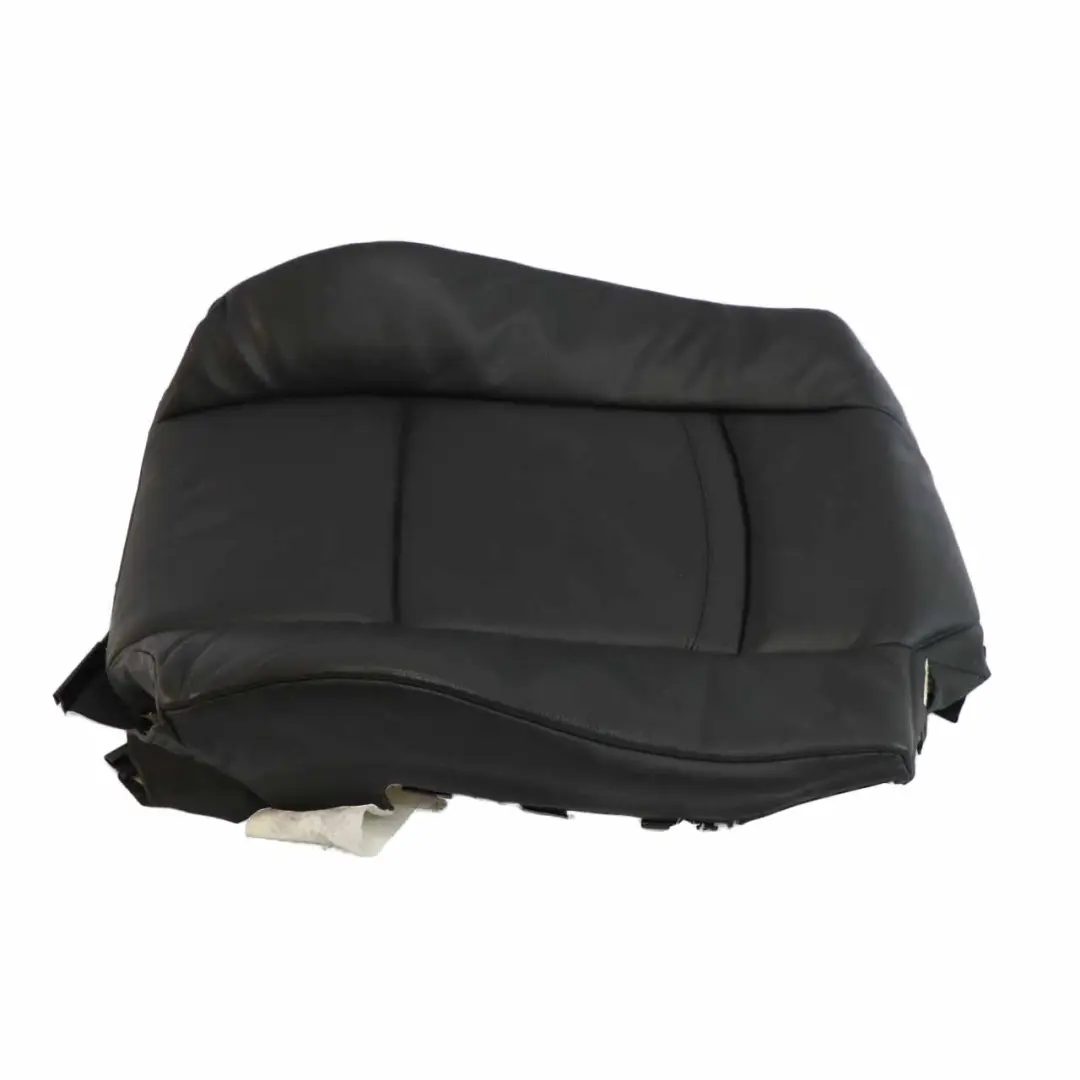 Backrest Front Left N/S Heated Seat Cover Black Leather Interior to BMW E93 Seat with Part number 7253755 BMW E93 Seat Backrest Front Left N/S Heated Seat Cover Black Leather Interior - SKU 7253755 - Part number 7253755