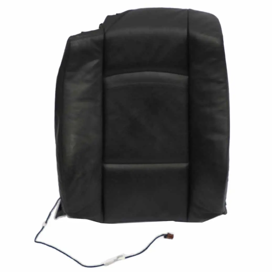 BMW E93 Seat Cover Front Right O/S Heated Seat Black Leather Interior Backrest - SKU 7253756 - Part number 7253756