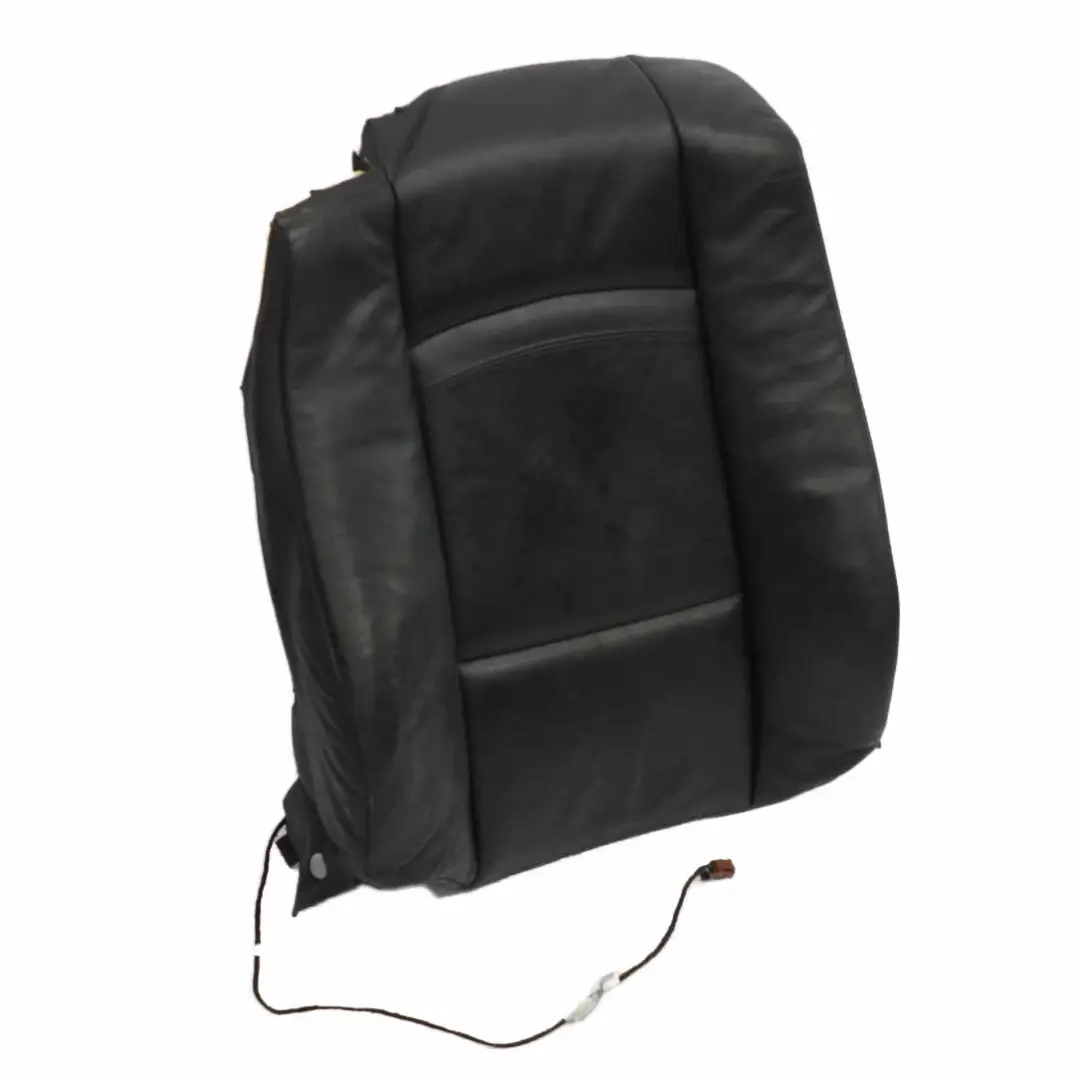 Front Right O/S Heated Seat Black Leather Interior Backrest to BMW E93 Seat Cover with Part number 7253756 BMW E93 Seat Cover Front Right O/S Heated Seat Black Leather Interior Backrest - SKU 7253756 - Part number 7253756