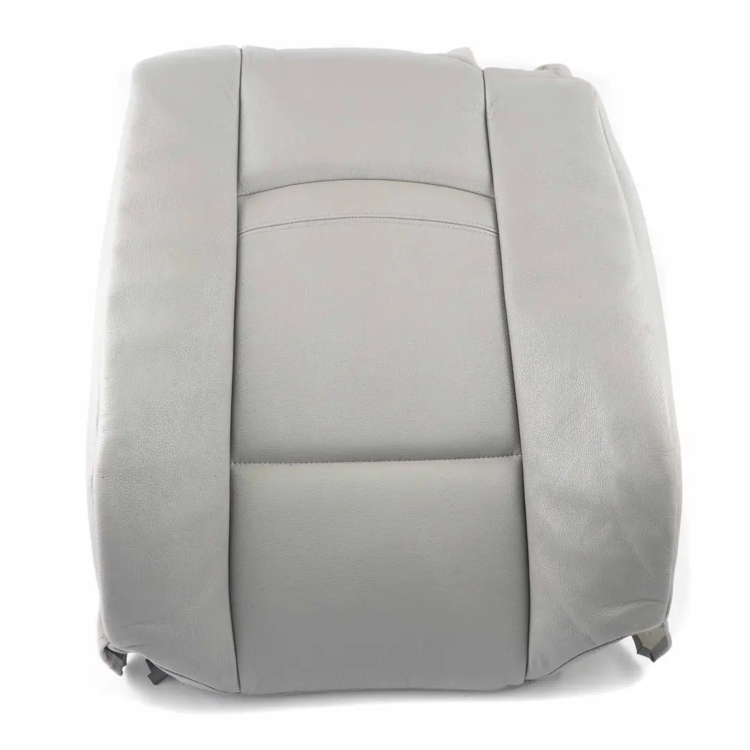 Front Left N/S Heated Seat Grey Leather Interior Backrest to BMW E93 Seat Cover with Part number 7253757 BMW E93 Seat Cover Front Left N/S Heated Seat Grey Leather Interior Backrest - SKU 7253757 - Part number 7253757