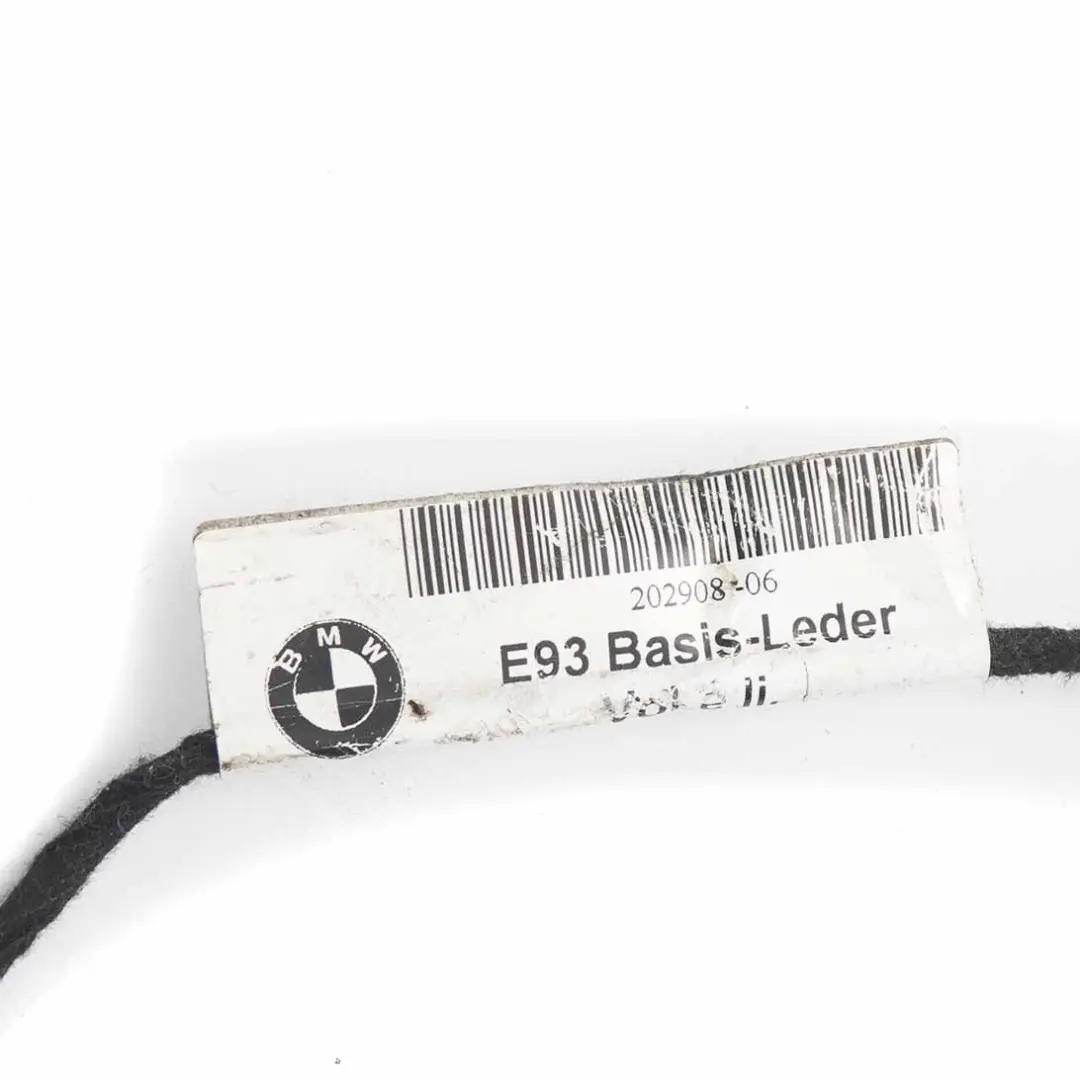 BMW E93 Coprisedile Anteriore Sinistro Riscaldato Schienale Interno Pelle Grigio - SKU 7253757 - Numero di parte 7253757