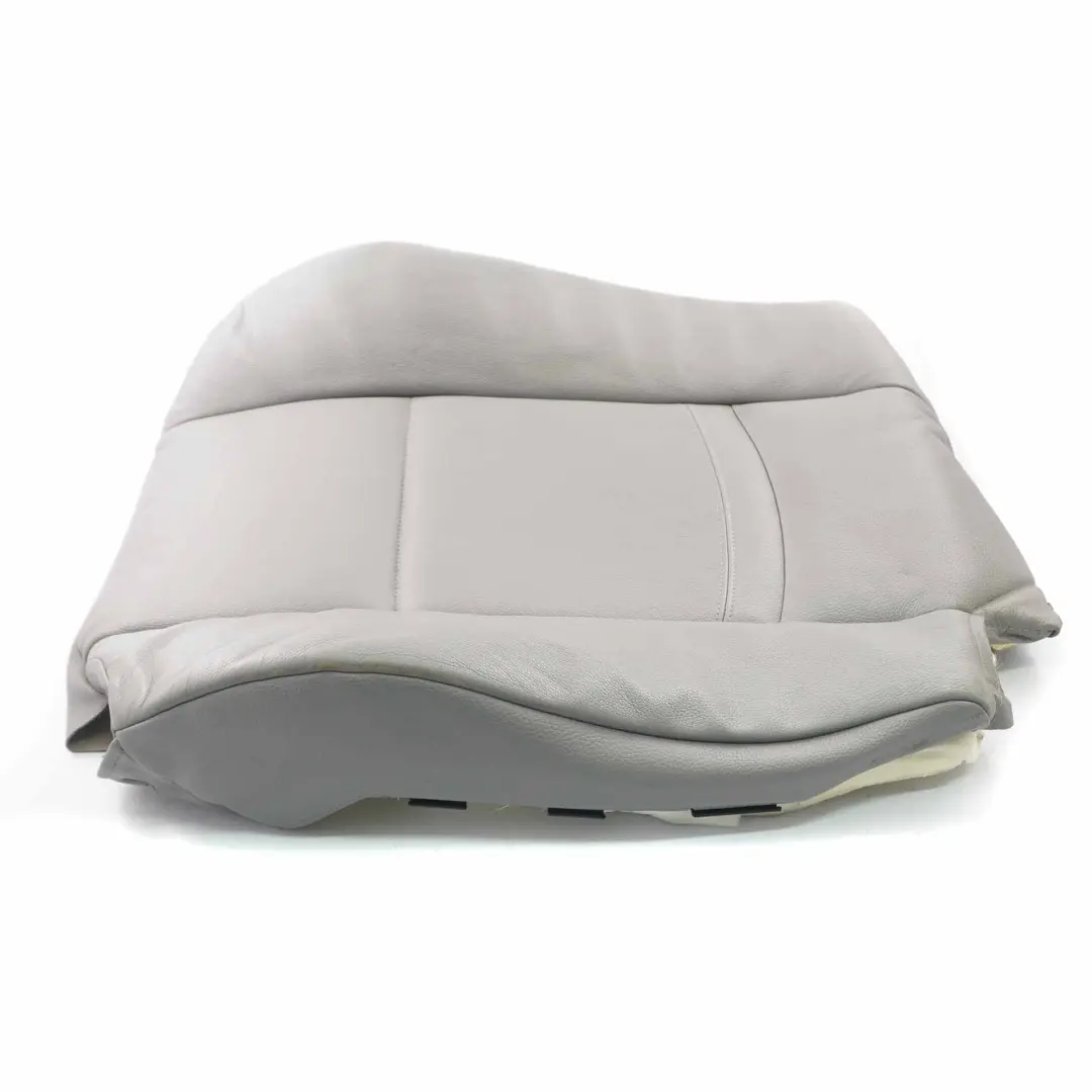 Front Left N/S Heated Seat Grey Leather Interior Backrest to BMW E93 Seat Cover with Part number 7253757 BMW E93 Seat Cover Front Left N/S Heated Seat Grey Leather Interior Backrest - SKU 7253757 - Part number 7253757