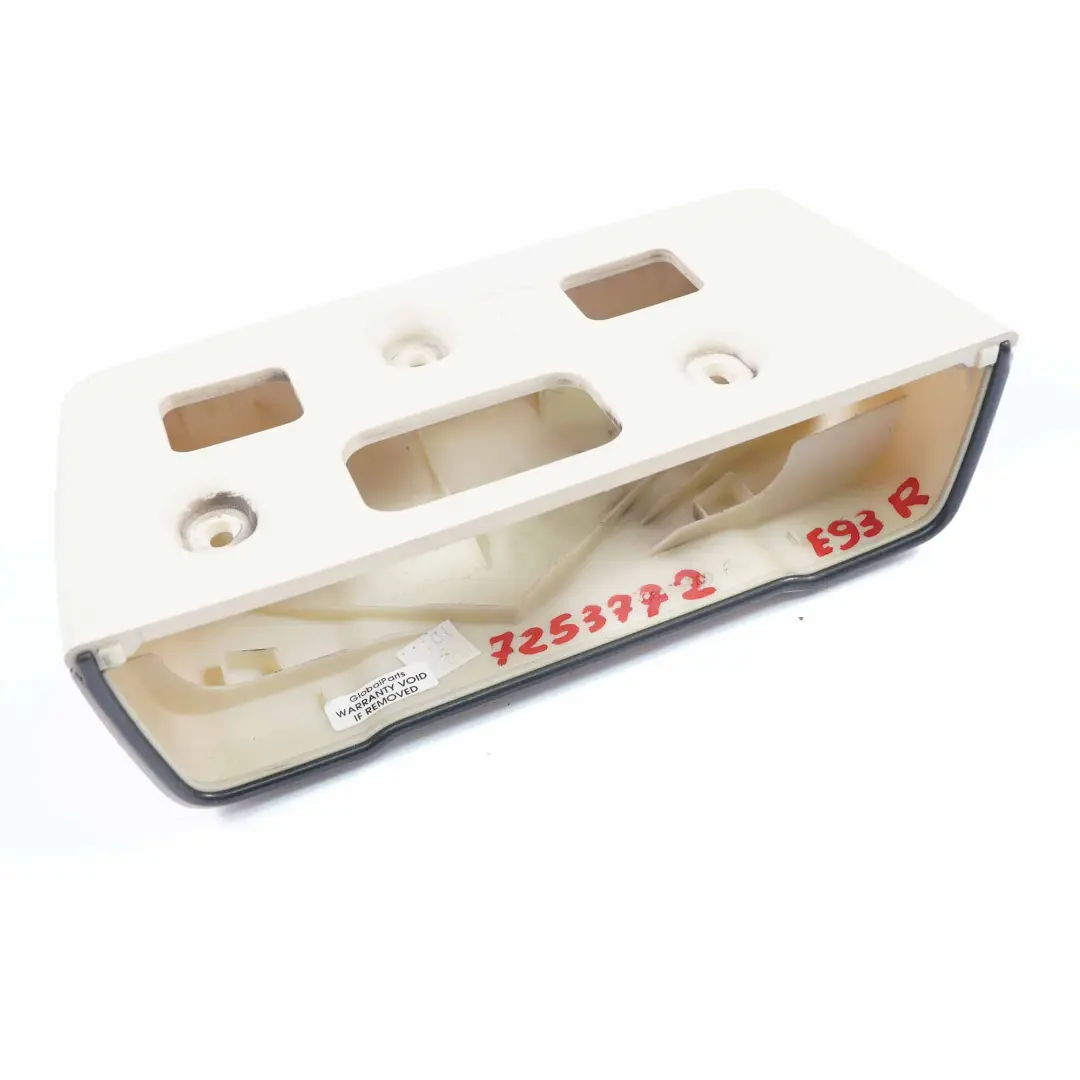 BMW E93 Cabrio Kopfstütze Blende Abdeckung Hinten Rechts Beige - SKU 7253772 - Teilenummer 7253772