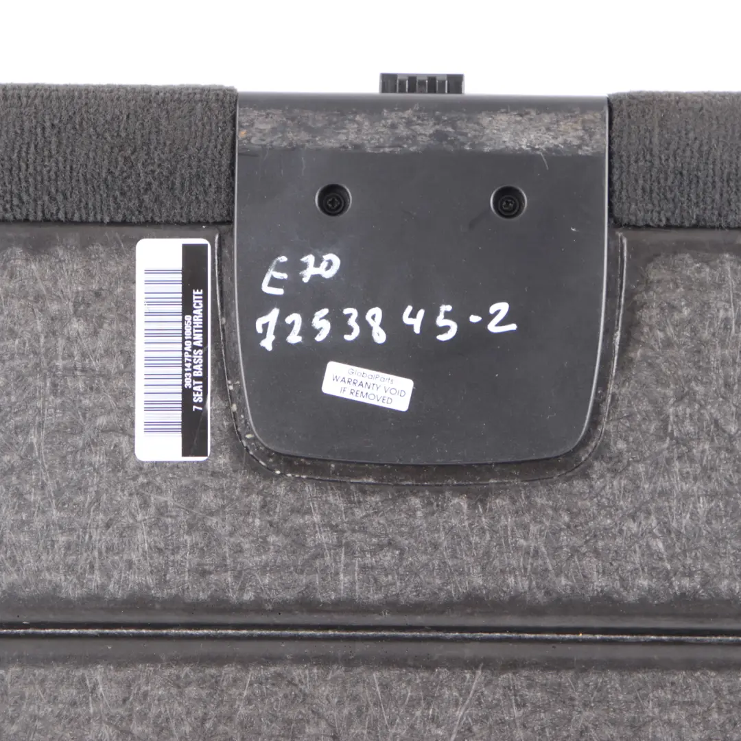 Boot Trunk Floor BMW X5 E70 LCI Carpet Luggage Compartment Anthracite to with Part number 7253845 Boot Trunk Floor BMW X5 E70 LCI Carpet Luggage Compartment Anthracite - SKU 7253845-2 - Part number 7253845