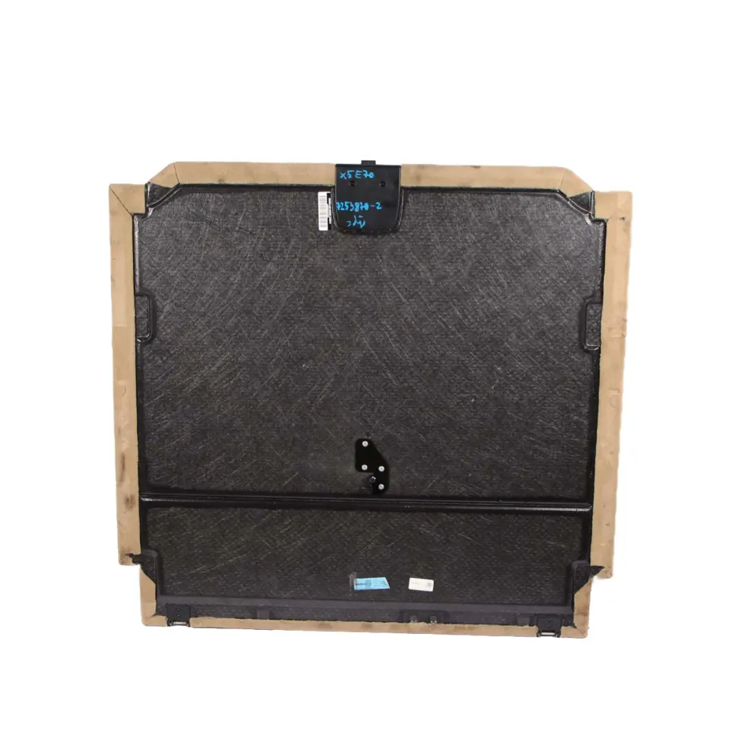 Boot Floor Trunk Carpet Luggage Compartment Panel Beige to BMW X5 E70 with Part number 7253870 BMW X5 E70 Boot Floor Trunk Carpet Luggage Compartment Panel Beige - SKU 7253870-2 - Part number 7253870