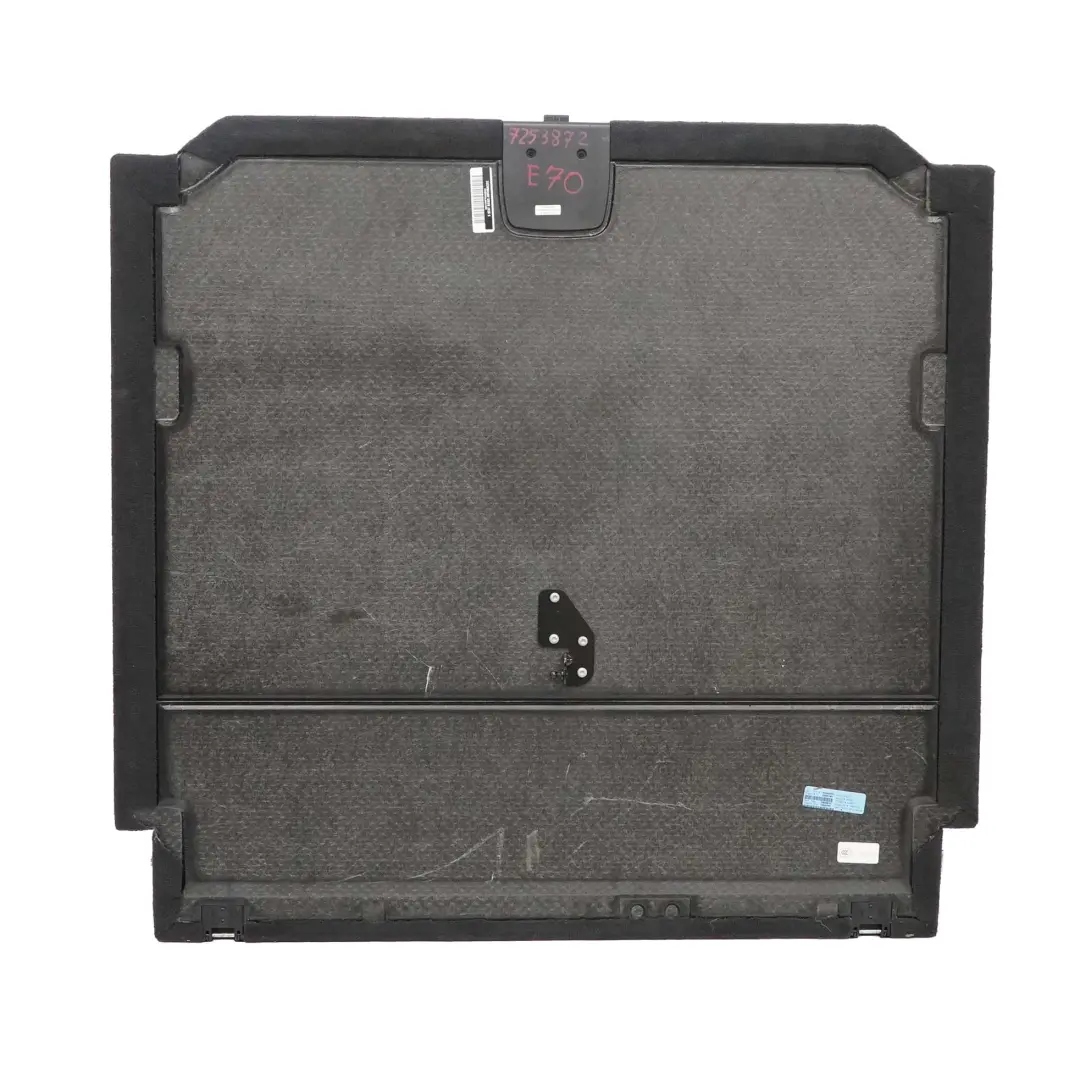 Boot Trunk Floor Carpet Cargo Luggage Compartment Anthracite to BMW X5 E70 with Part number 7253872 BMW X5 E70 Boot Trunk Floor Carpet Cargo Luggage Compartment Anthracite - SKU 7253872 - Part number 7253872