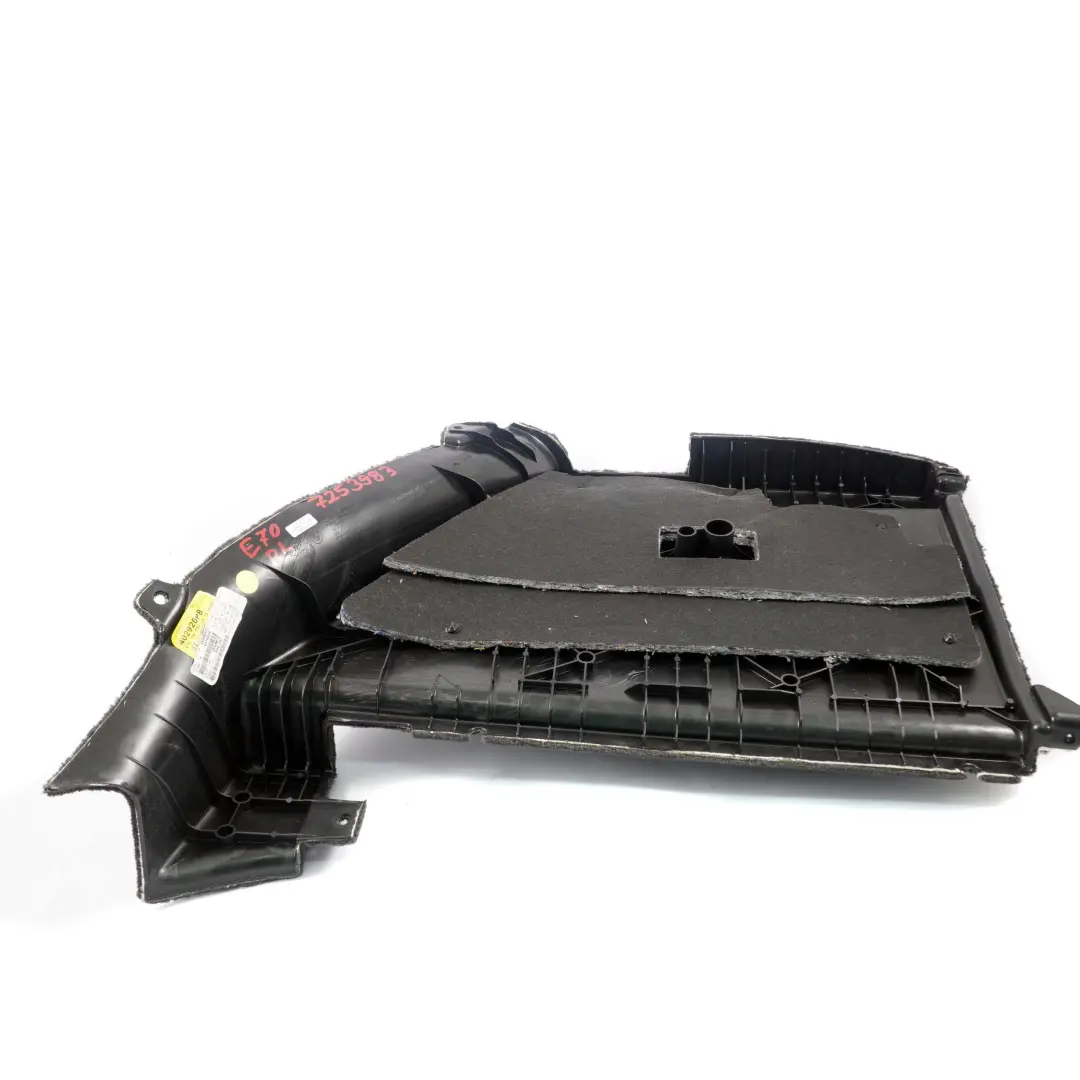 BMW X5 E70 Kofferraum Verkleidung Teppich Klappe Schwarz Hinten Links - SKU 7253983 - Teilenummer 7253983