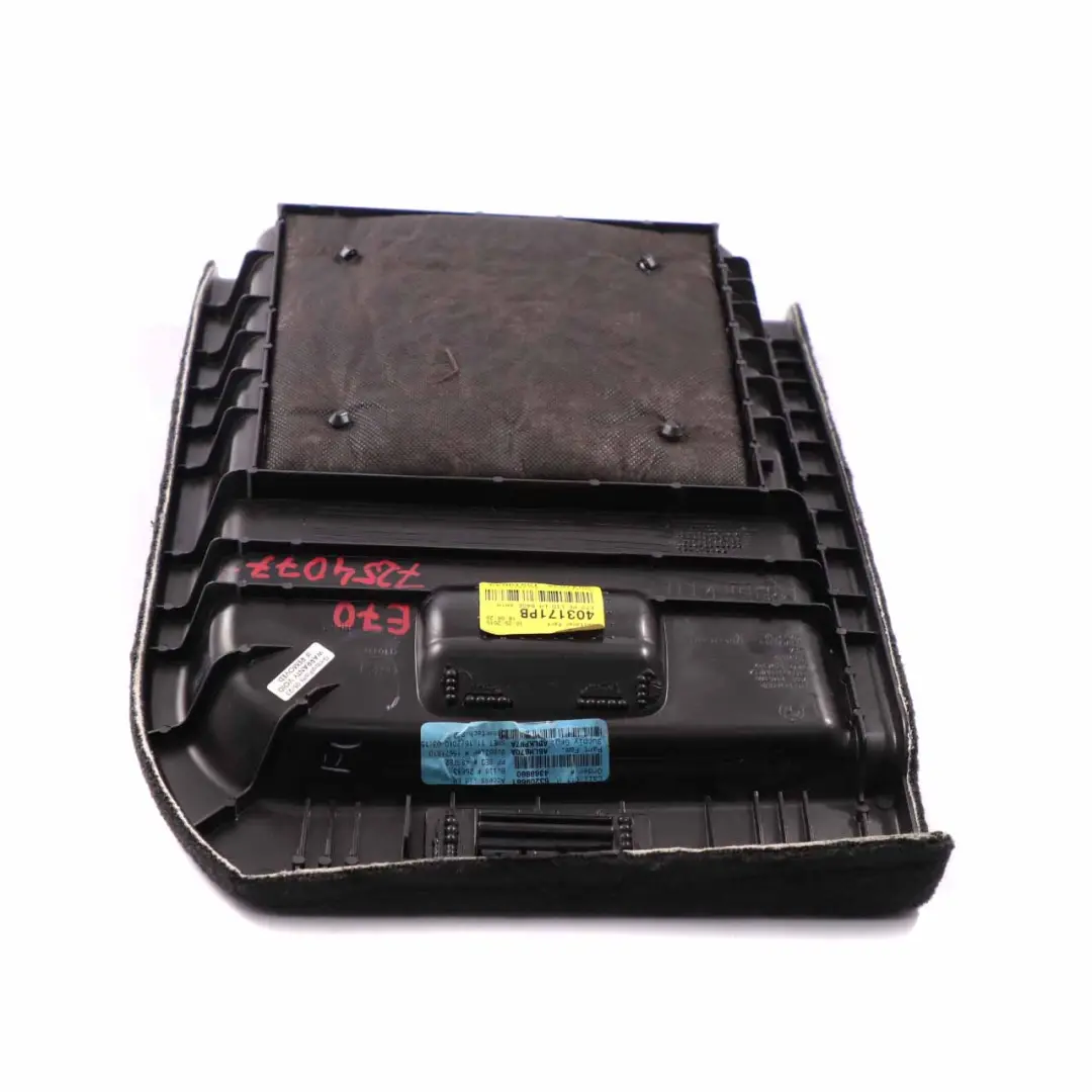 BMW X5 E70 Trunk Trim Cover Rear Left N/S Carpet Flap Boot Panel Black 7145909 - SKU 7254077-1 - Part number 7254077