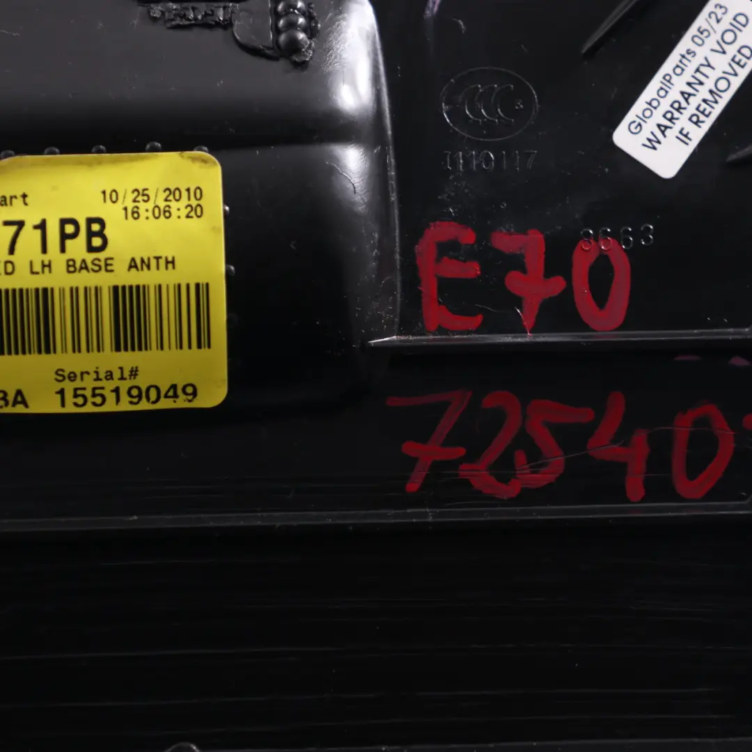 Kofferraum abdeckung hinten links Teppichklappe verkleidung 7145909 für BMW X5 E70 mit Teilenummer 7254077 BMW X5 E70 Kofferraum abdeckung hinten links Teppichklappe verkleidung 7145909 - SKU 7254077-1 - Teilenummer 7254077