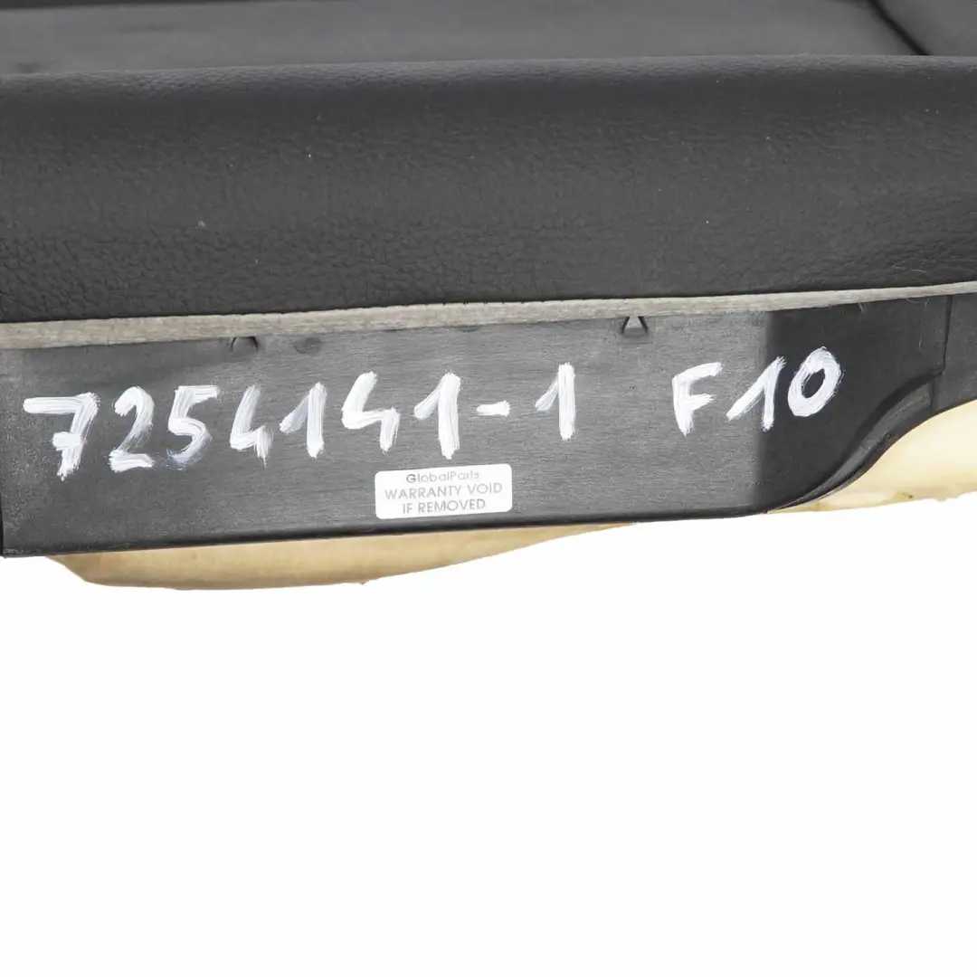 Rückbank Sitz Leder Sitzheizung Hinten Dakota Schwarz für BMW F10 F11 mit Teilenummer 7254141 BMW F10 F11 Rückbank Sitz Leder Sitzheizung Hinten Dakota Schwarz - SKU 7254141-1 - Teilenummer 7254141