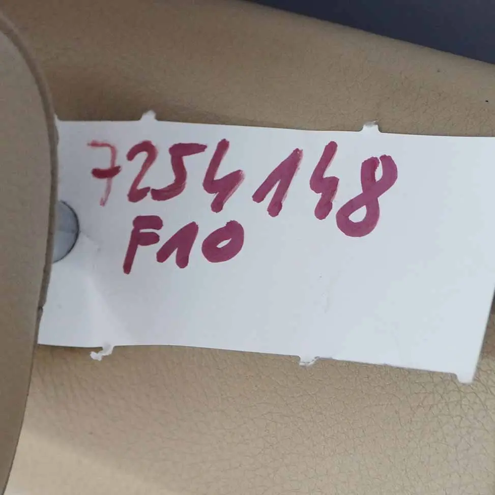 Kanapa Oparcie Tył Tylne Skóra Beż do BMW F10 o numerze 7254148 BMW F10 Kanapa Oparcie Tył Tylne Skóra Beż - SKU 7254148 - Numer Części 7254148