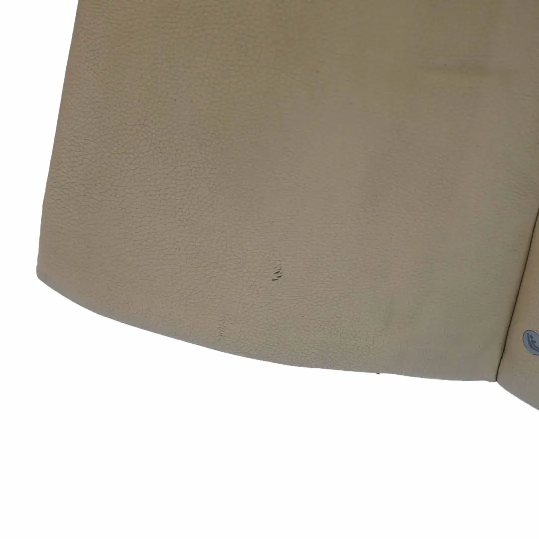 Sedile Posteriore Panca Schienale Copertura Pelle Dakota Oyster per BMW F10 con numero di parte 7254148 BMW F10 Sedile Posteriore Panca Schienale Copertura Pelle Dakota Oyster - SKU 7254148 - Numero di parte 7254148