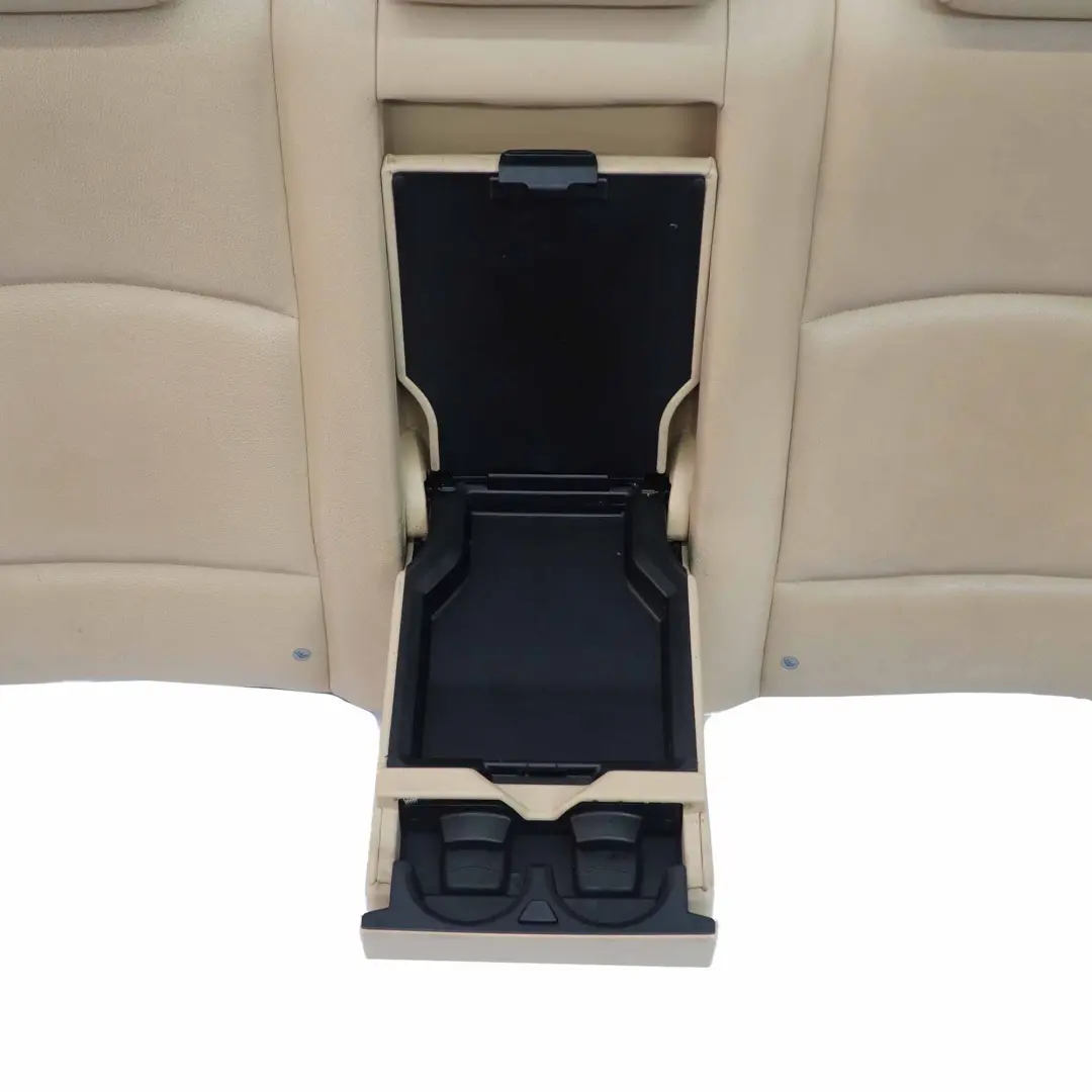 Backrest Bench Back Cover Leather Dakota Venetobeige to BMW F10 Rear Seat with Part number 7254148 BMW F10 Rear Seat Backrest Bench Back Cover Leather Dakota Venetobeige - SKU 7254148 - Part number 7254148