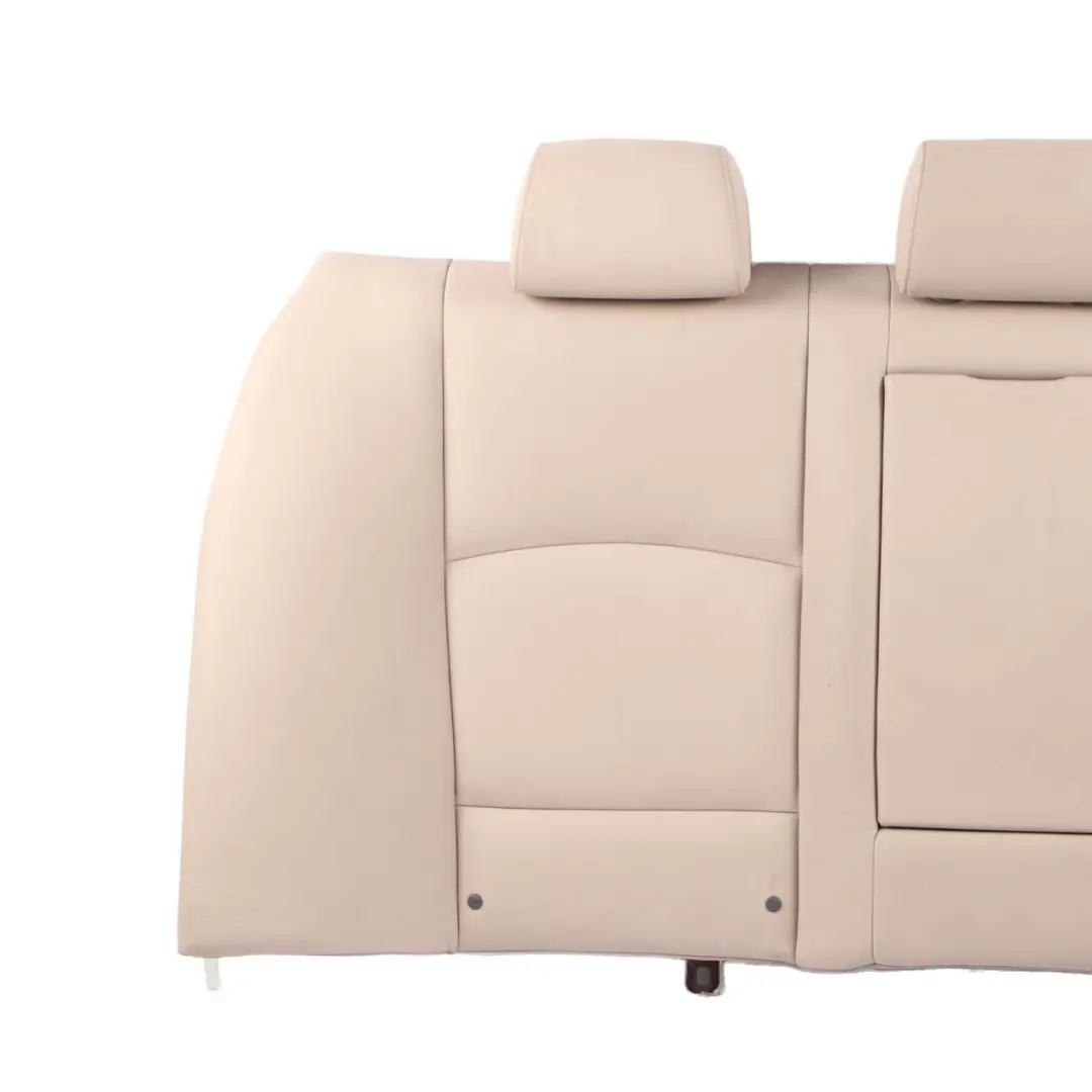 Asiento Trasero Respaldo Respaldo Cubierta Cuero Dakota Oyster para BMW F10 con número de pieza 7254150 BMW F10 Asiento Trasero Respaldo Respaldo Cubierta Cuero Dakota Oyster - SKU 7254150 - Número de pieza 7254150