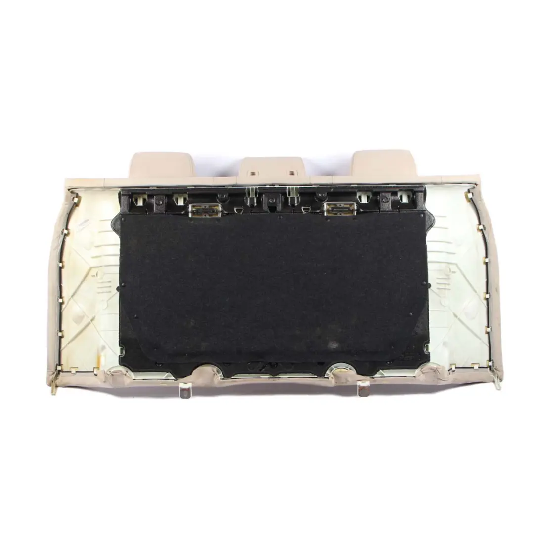 Asiento Trasero Respaldo Respaldo Cubierta Cuero Dakota Oyster para BMW F10 con número de pieza 7254150 BMW F10 Asiento Trasero Respaldo Respaldo Cubierta Cuero Dakota Oyster - SKU 7254150 - Número de pieza 7254150