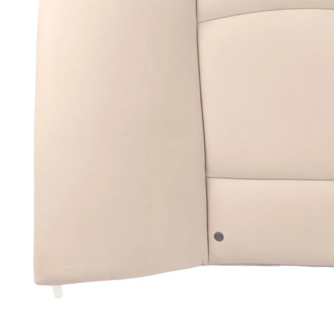 Asiento Trasero Respaldo Respaldo Cubierta Cuero Dakota Oyster para BMW F10 con número de pieza 7254150 BMW F10 Asiento Trasero Respaldo Respaldo Cubierta Cuero Dakota Oyster - SKU 7254150 - Número de pieza 7254150