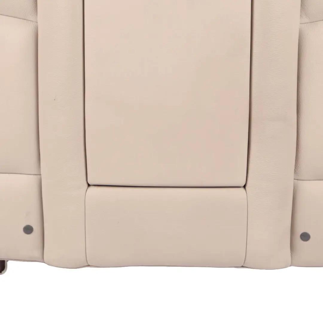 BMW 5 Series F10 Rear Seat Bench Backrest Back Cover Leather Dakota Oyster - SKU 7254150 - Part number 7254150