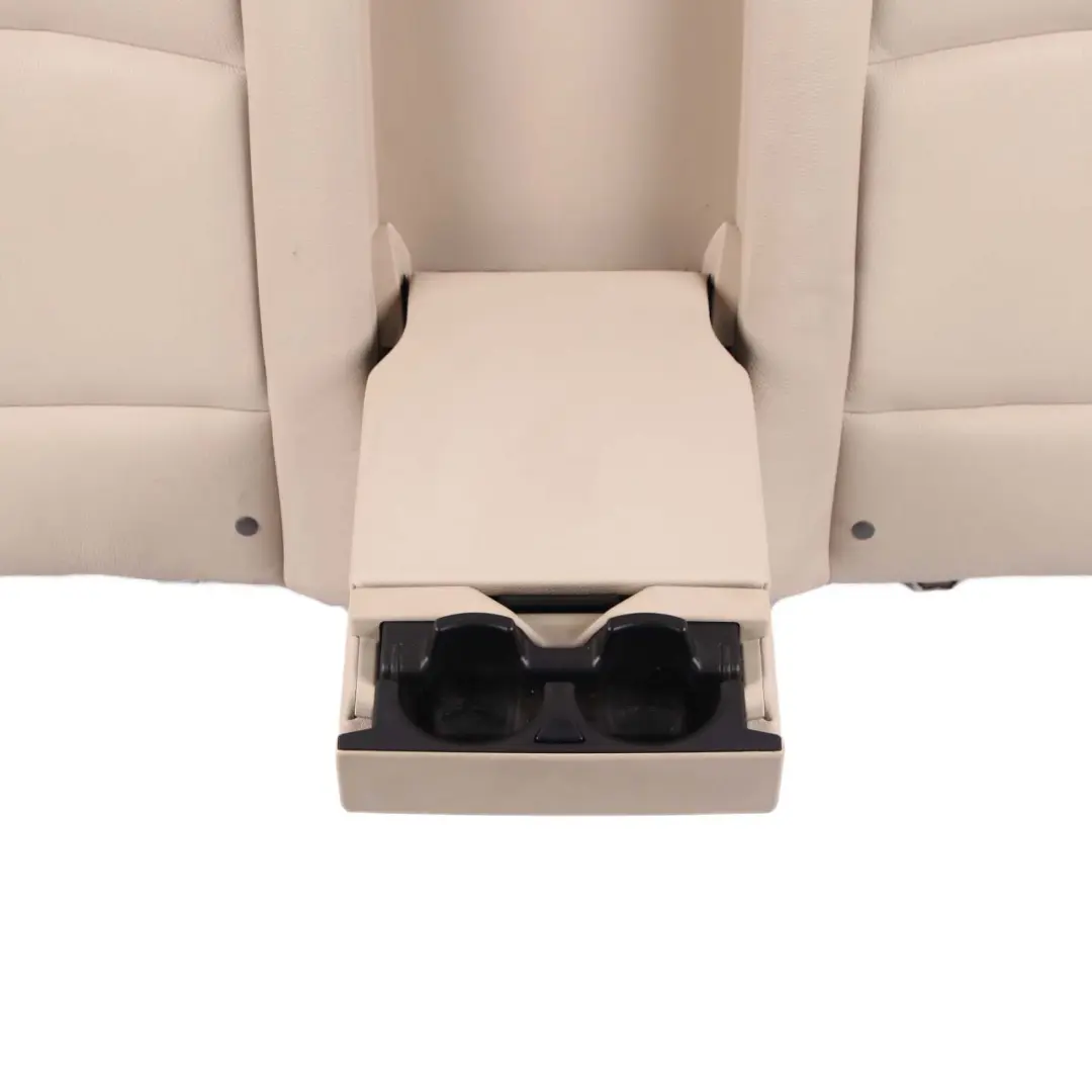 BMW 5 Series F10 Rear Seat Bench Backrest Back Cover Leather Dakota Oyster - SKU 7254150 - Part number 7254150