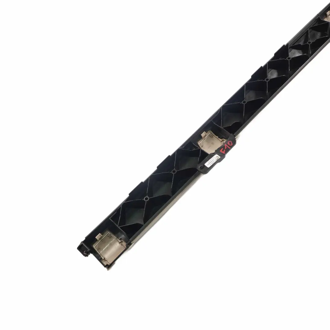 BMW F10 Rear Seat Bench Isofix Panel Cover Strip Leather Oyster - SKU 7254166-1 - Part number 7254166