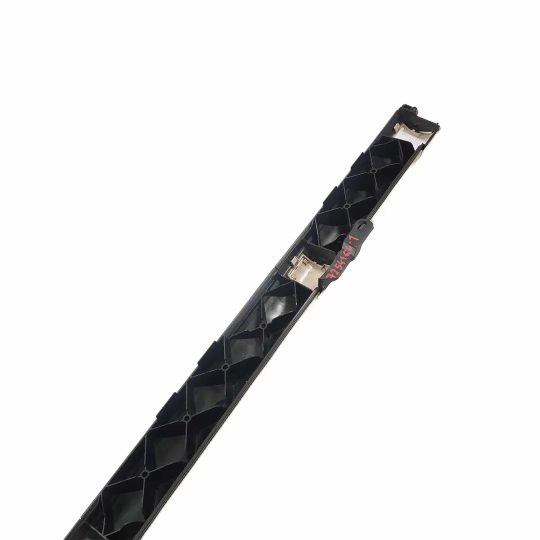 BMW F10 Rear Seat Bench Isofix Panel Cover Strip Leather Oyster - SKU 7254166-1 - Part number 7254166