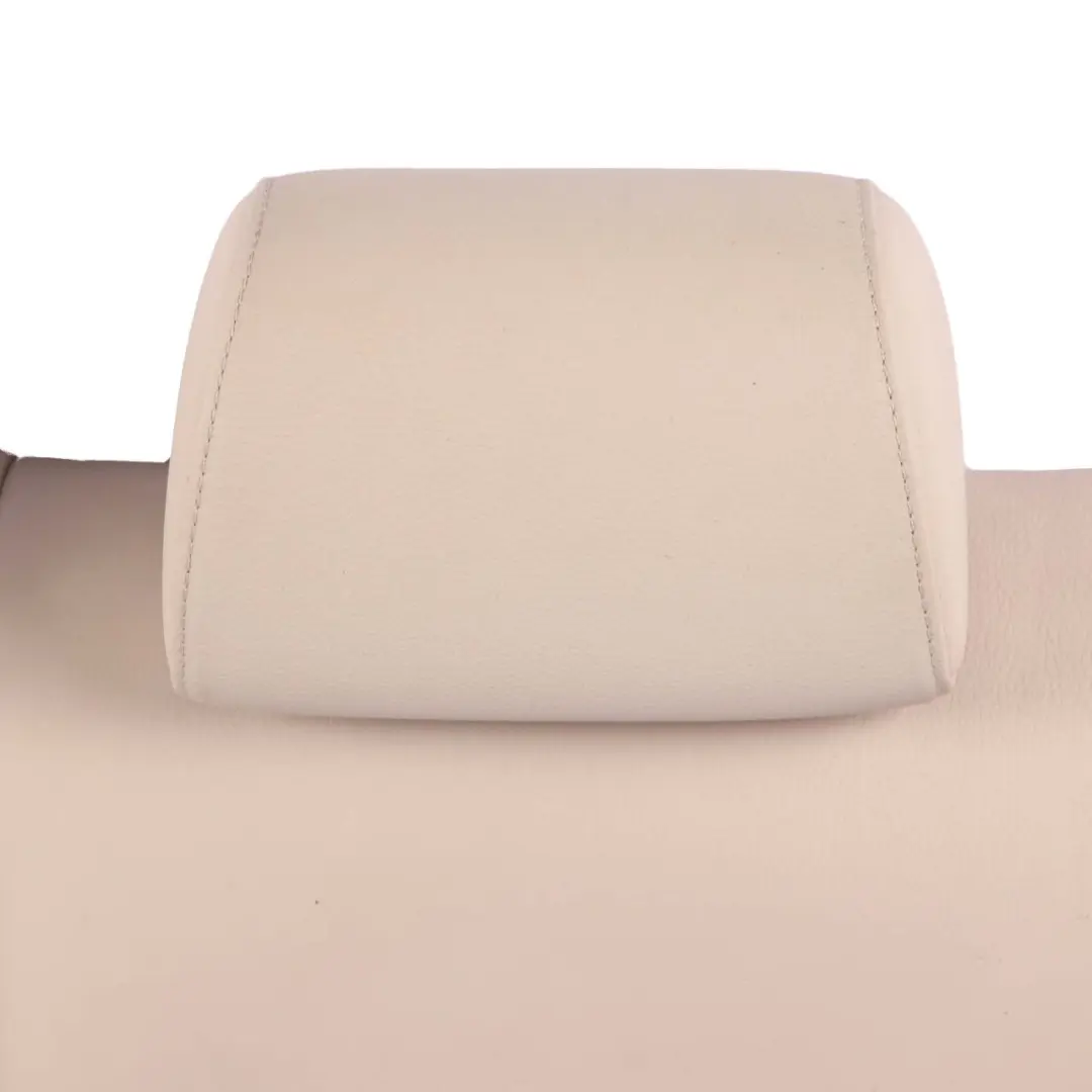 Backrest Rear Left N/S Bench Back Cover Leather Oyster to BMW F10 Seat with Part number 7254175 BMW F10 Seat Backrest Rear Left N/S Bench Back Cover Leather Oyster - SKU 7254175 - Part number 7254175