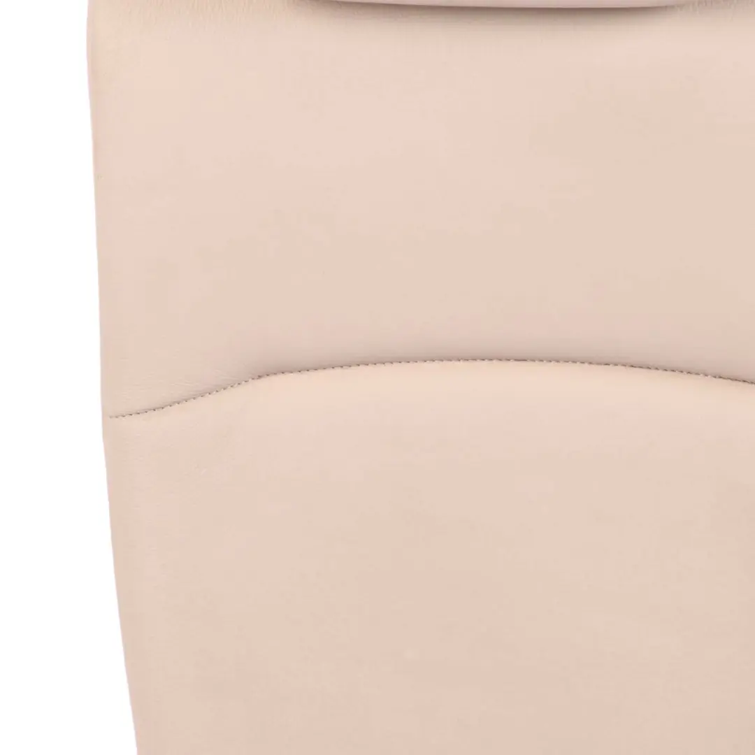 BMW F10 Seat Backrest Rear Right O/S Bench Back Cover Leather Oyster - SKU 7254176 - Part number 7254176