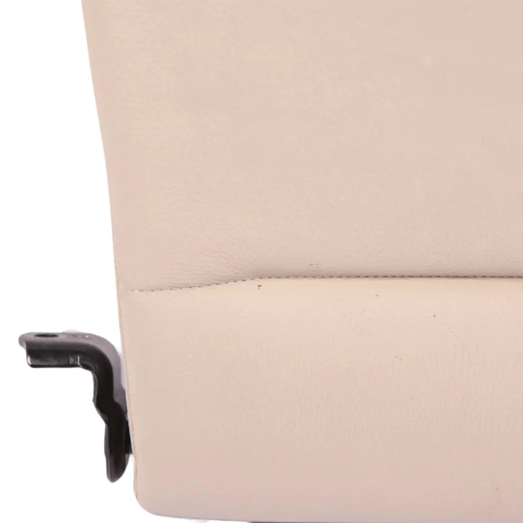 BMW F10 Schienale Sedile Posteriore Destro Bench Back Cover Pelle Oyster - SKU 7254176 - Numero di parte 7254176