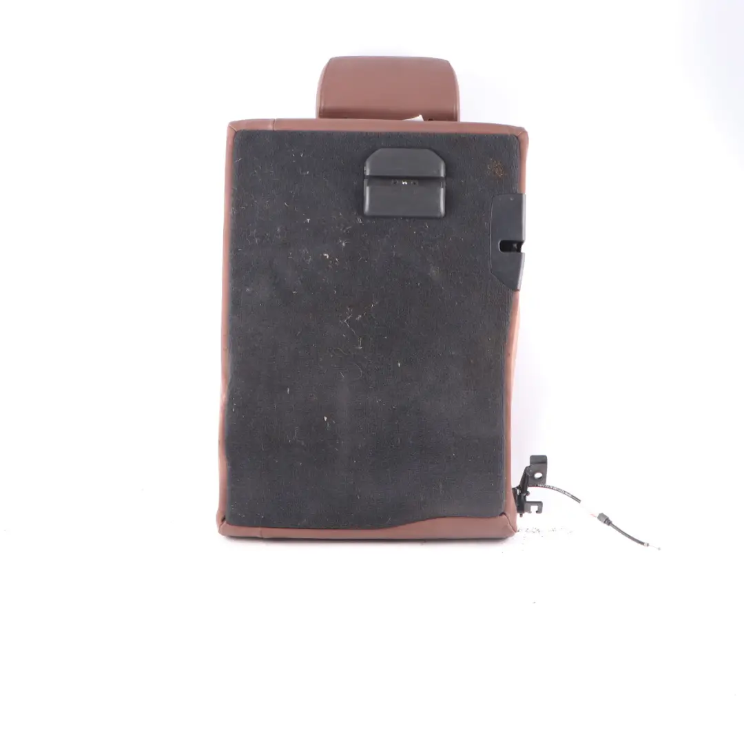 BMW F11 LCI Touring Seat Backrest Rear Right O/S Back Cover Leather Brown - SKU 7254342 - Part number 7254342