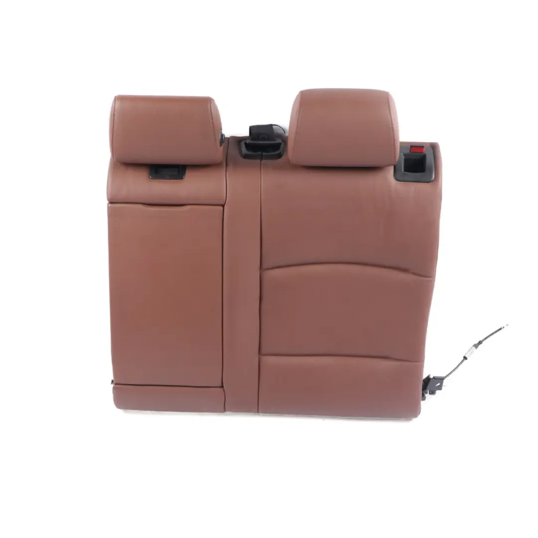 BMW F11 LCI Touring Seat Backrest Rear Left N/S Back Cover Leather Brown - SKU 7254341 - Part number 7254341