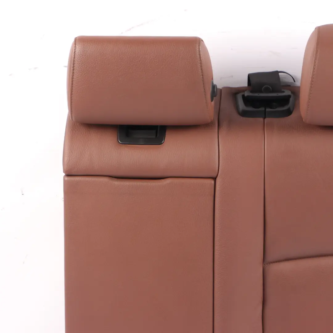 BMW F11 LCI Touring Seat Backrest Rear Left N/S Back Cover Leather Brown - SKU 7254341 - Part number 7254341