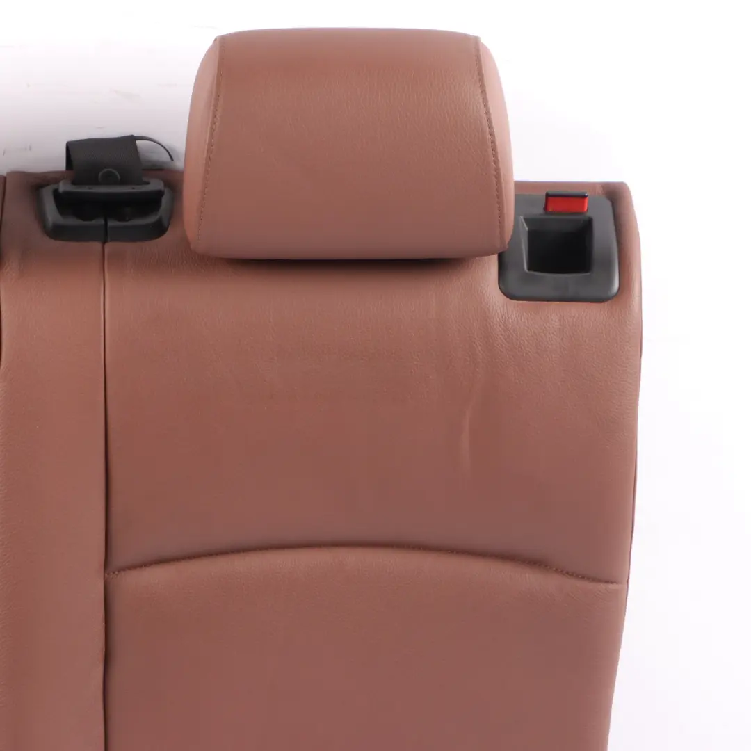 BMW F11 LCI Touring Seat Backrest Rear Left N/S Back Cover Leather Brown - SKU 7254341 - Part number 7254341