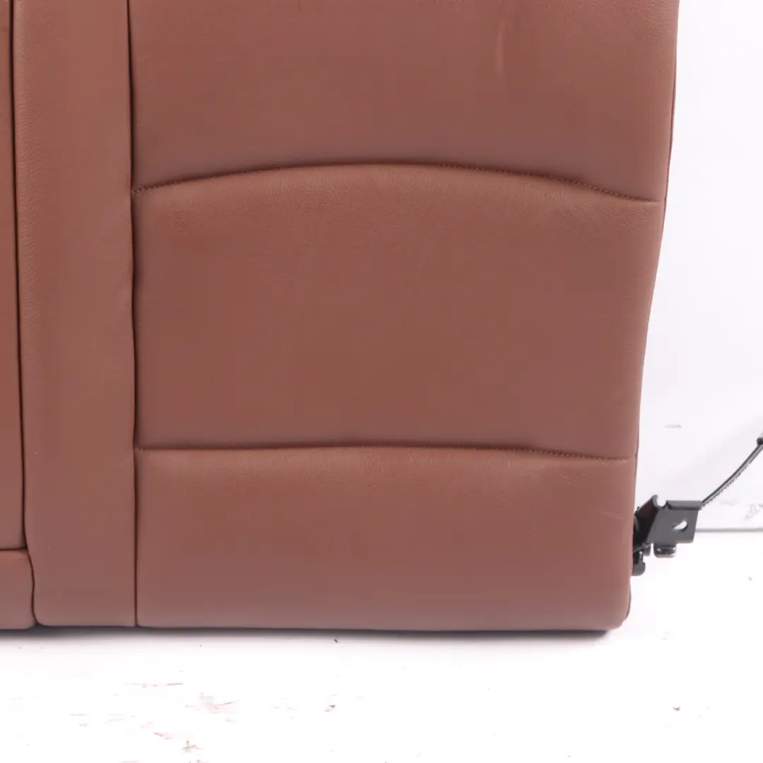 BMW F11 LCI Touring Seat Backrest Rear Left N/S Back Cover Leather Brown - SKU 7254341 - Part number 7254341